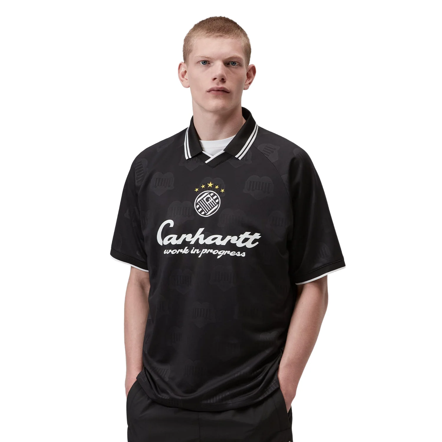 Carhartt WIP S/S Terrace Football T-Shirt Black