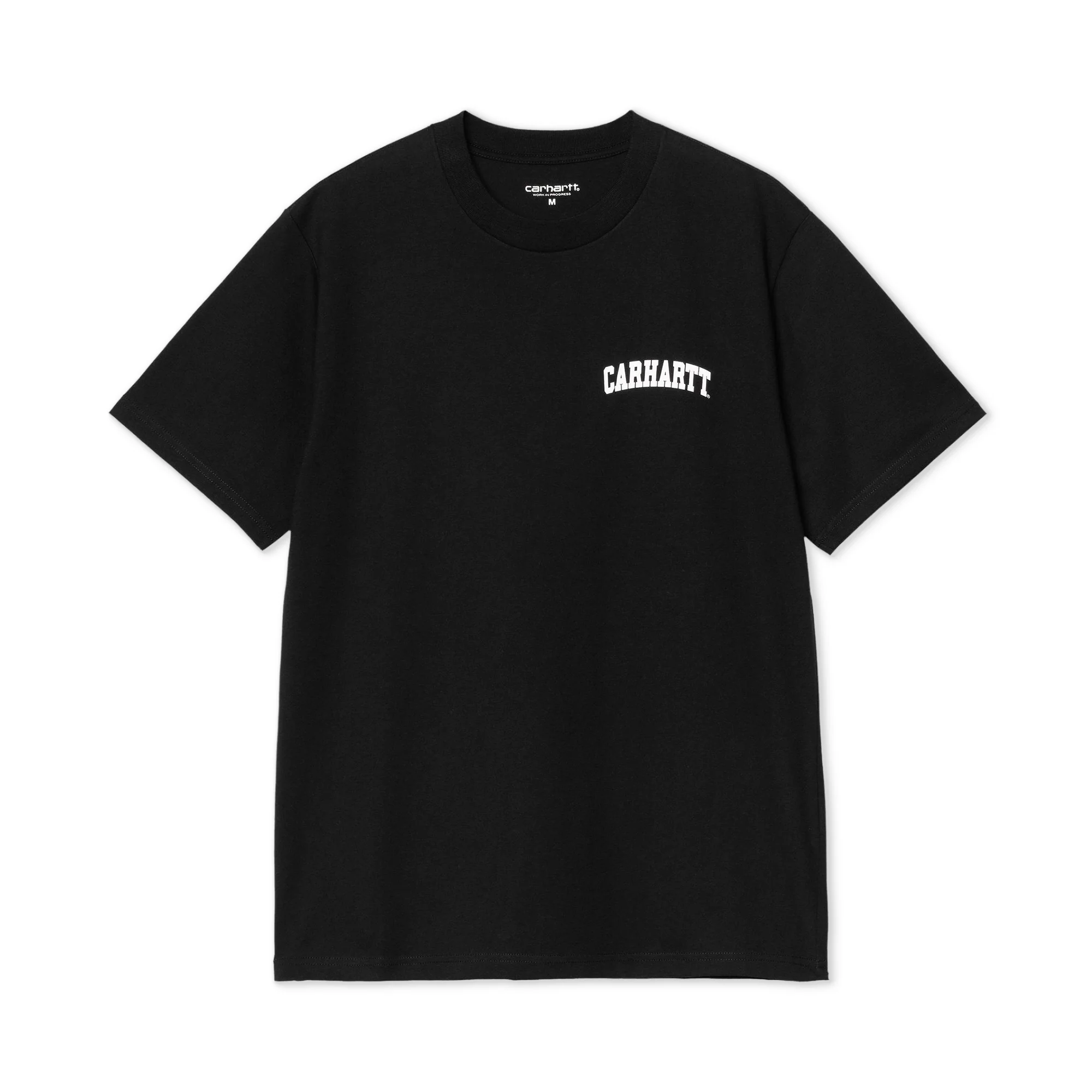 Carhartt WIP S/S University Script T-Shirt Black/White - Image 3