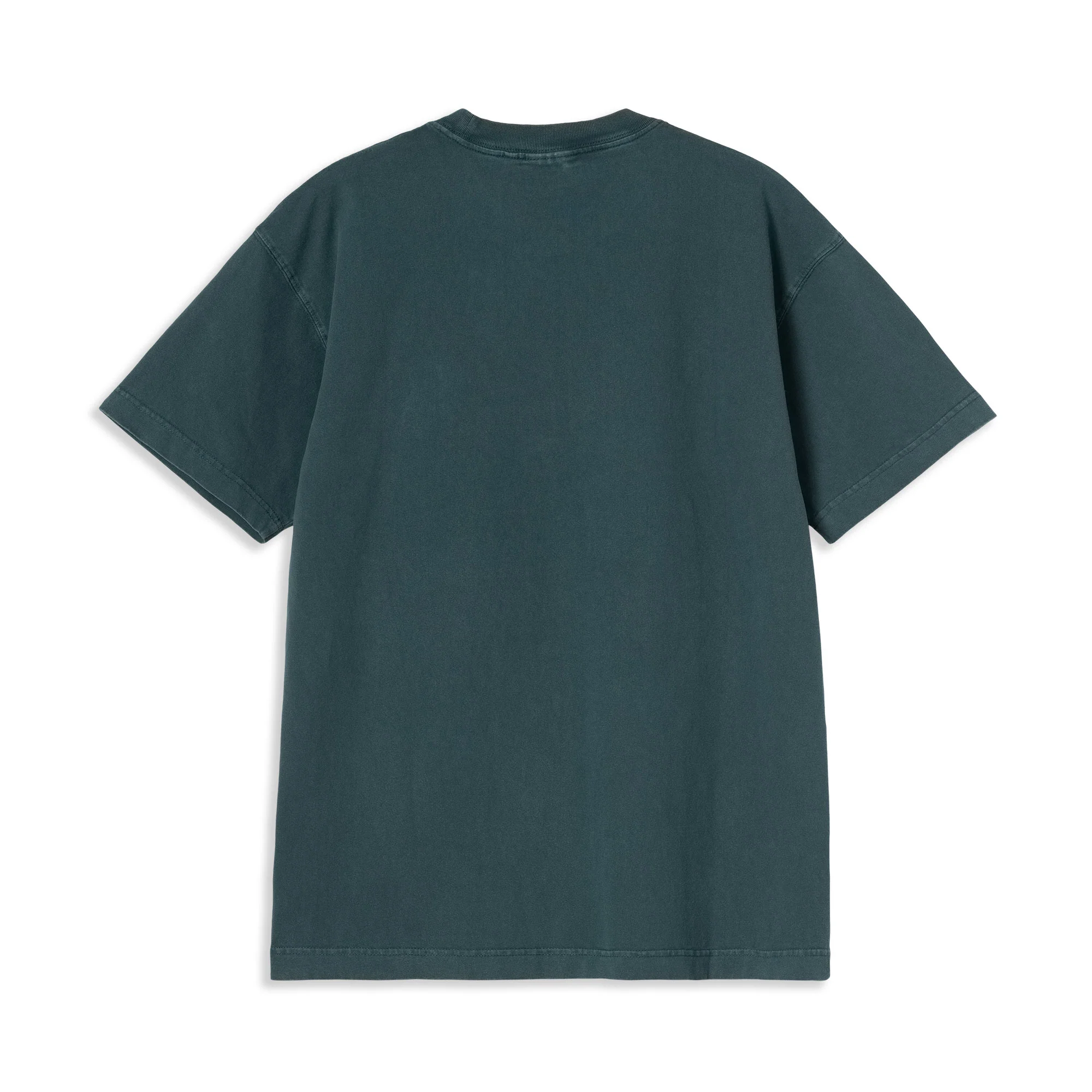 Carhartt WIP S/S Vista T-Shirt Deep Lagoon garment dyed - Image 2