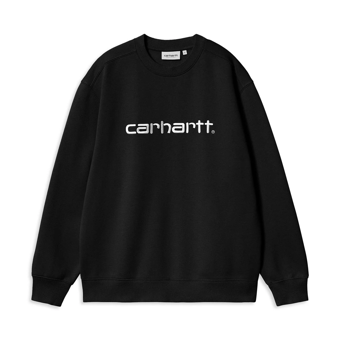 Carhartt WIP W Carhartt Sweat Black/White - Image 3