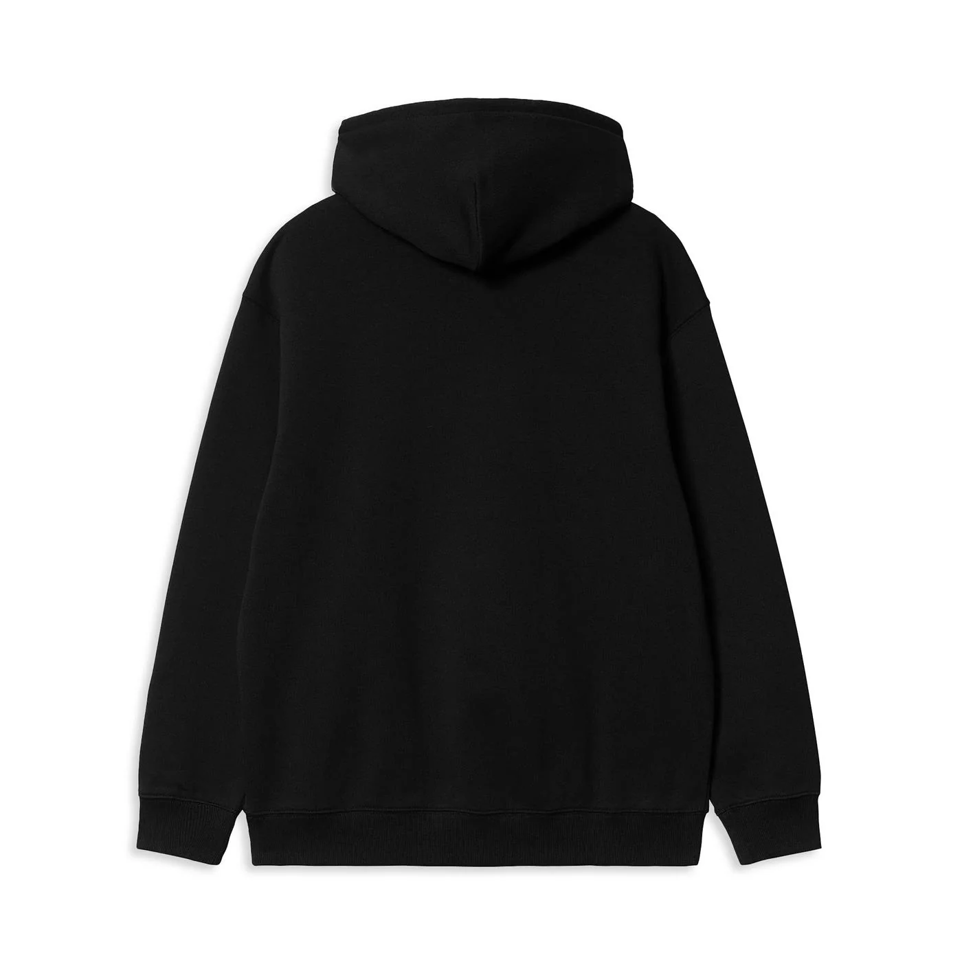 Carhartt WIP W Hooded Carhartt Sweat Black/White - Image 4