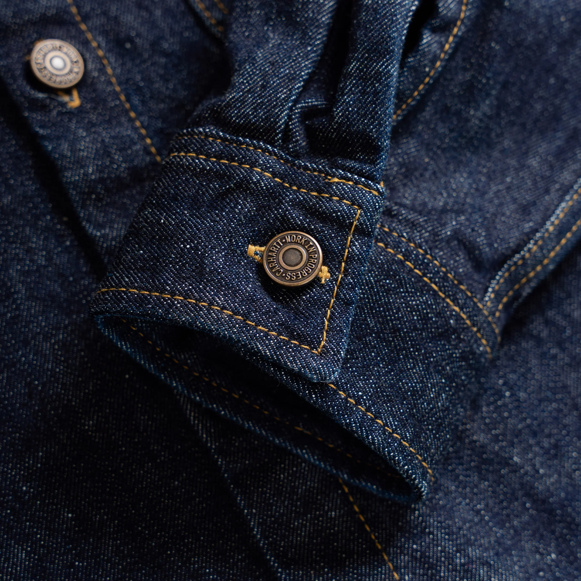 Carhartt WIP W Lovilia Shirt Jacket Blue rinsed - Image 5