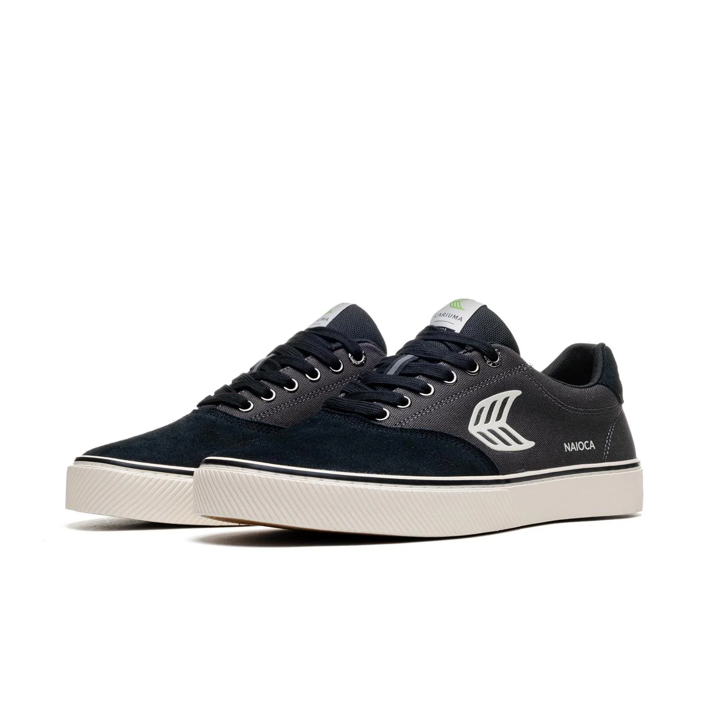 Cariuma Naioca Jet Black/Dark Grey - Image 3