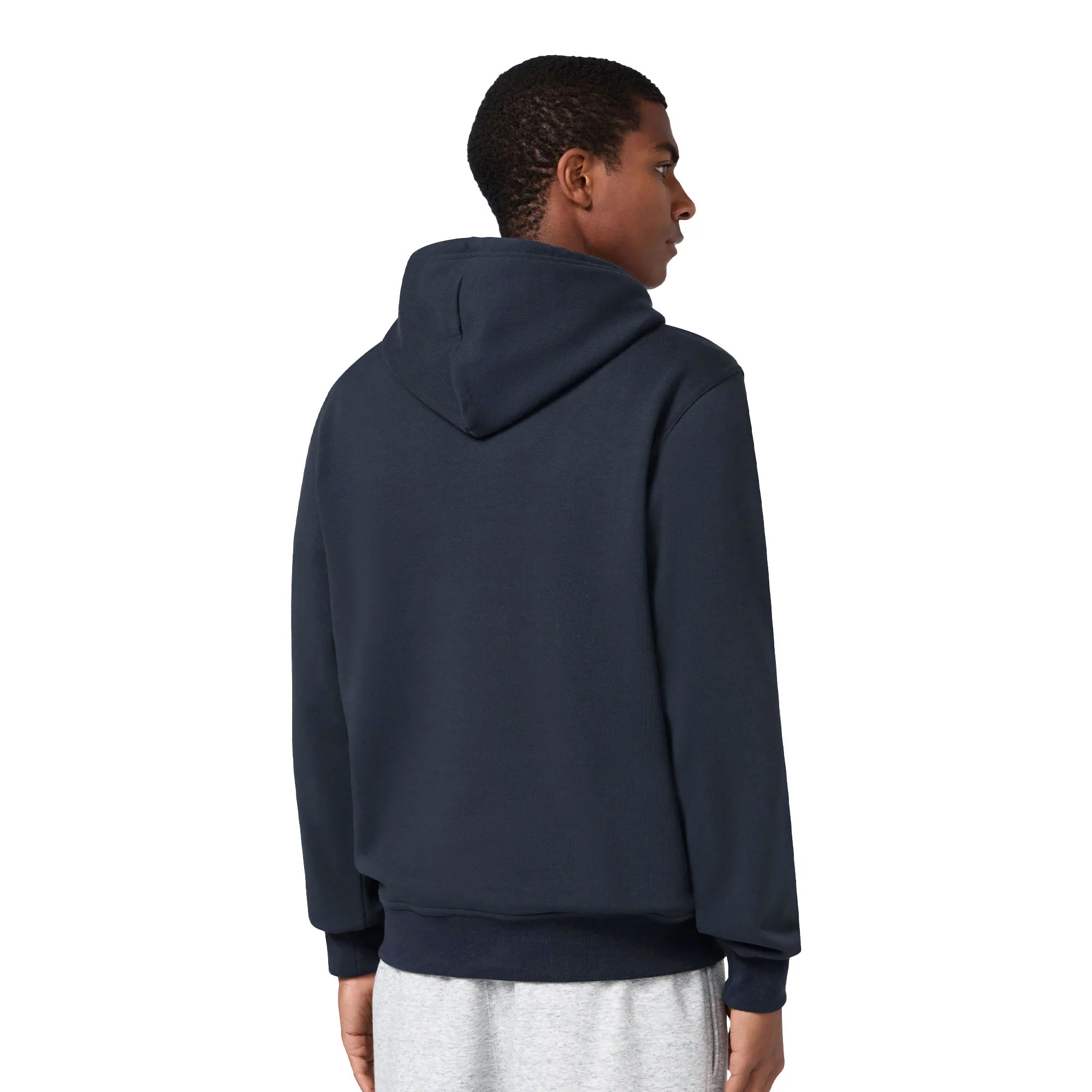 Champion Big Embroidered Logo Icon Hoodie Navy - Image 2