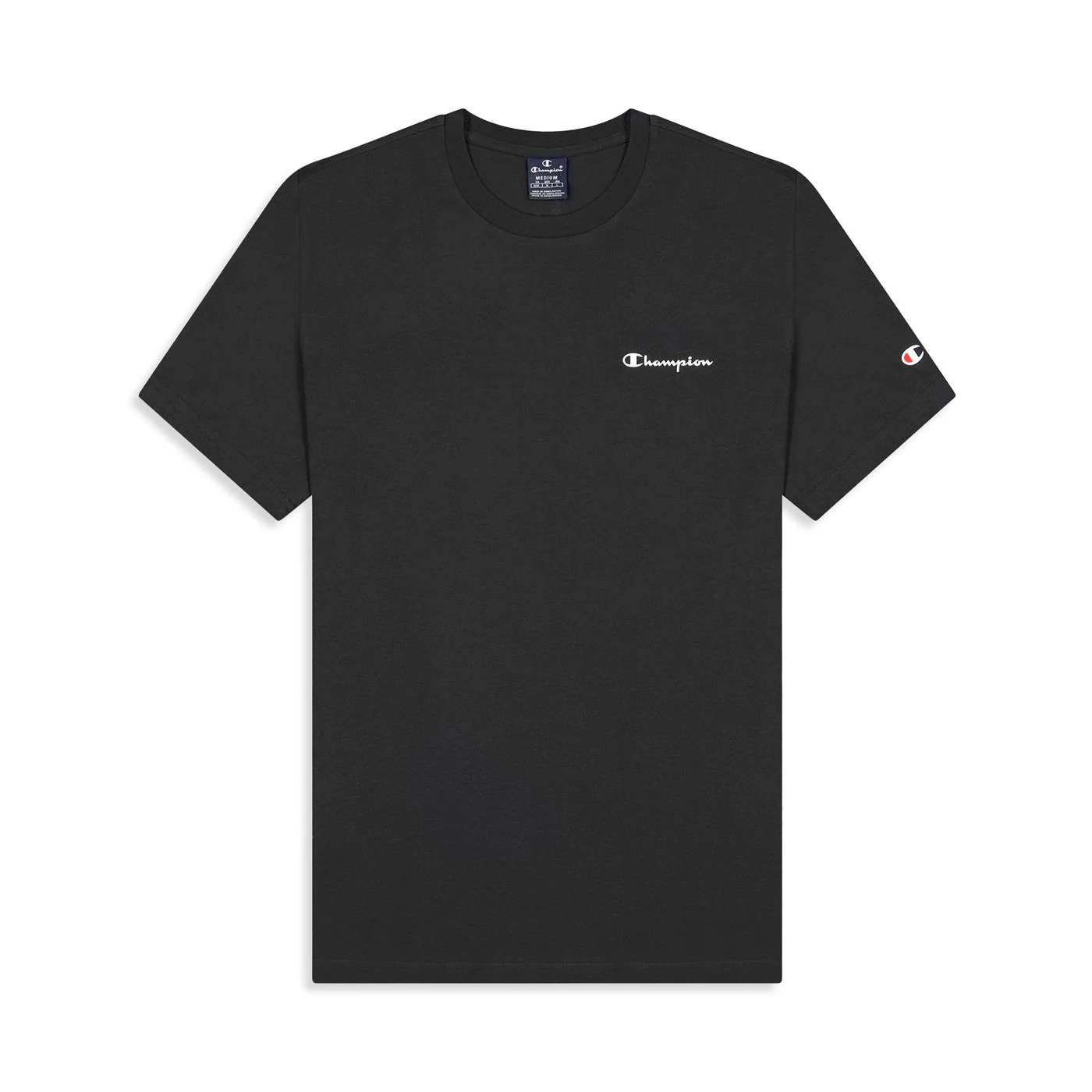 Champion Crewneck T-Shirt Black