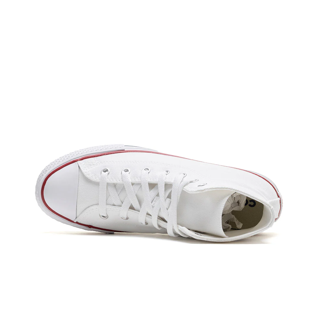 Converse CT All Star Eva Lift Hi White/Garnet/Navy - Image 7
