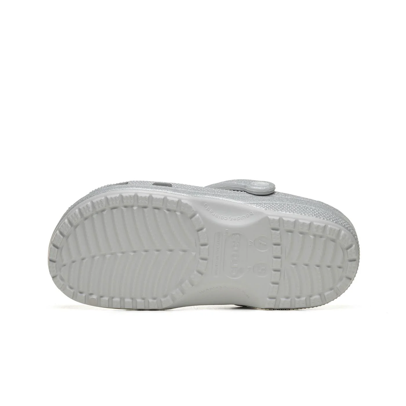 Crocs Classic Glitter Clog Silver Glitter - Image 6