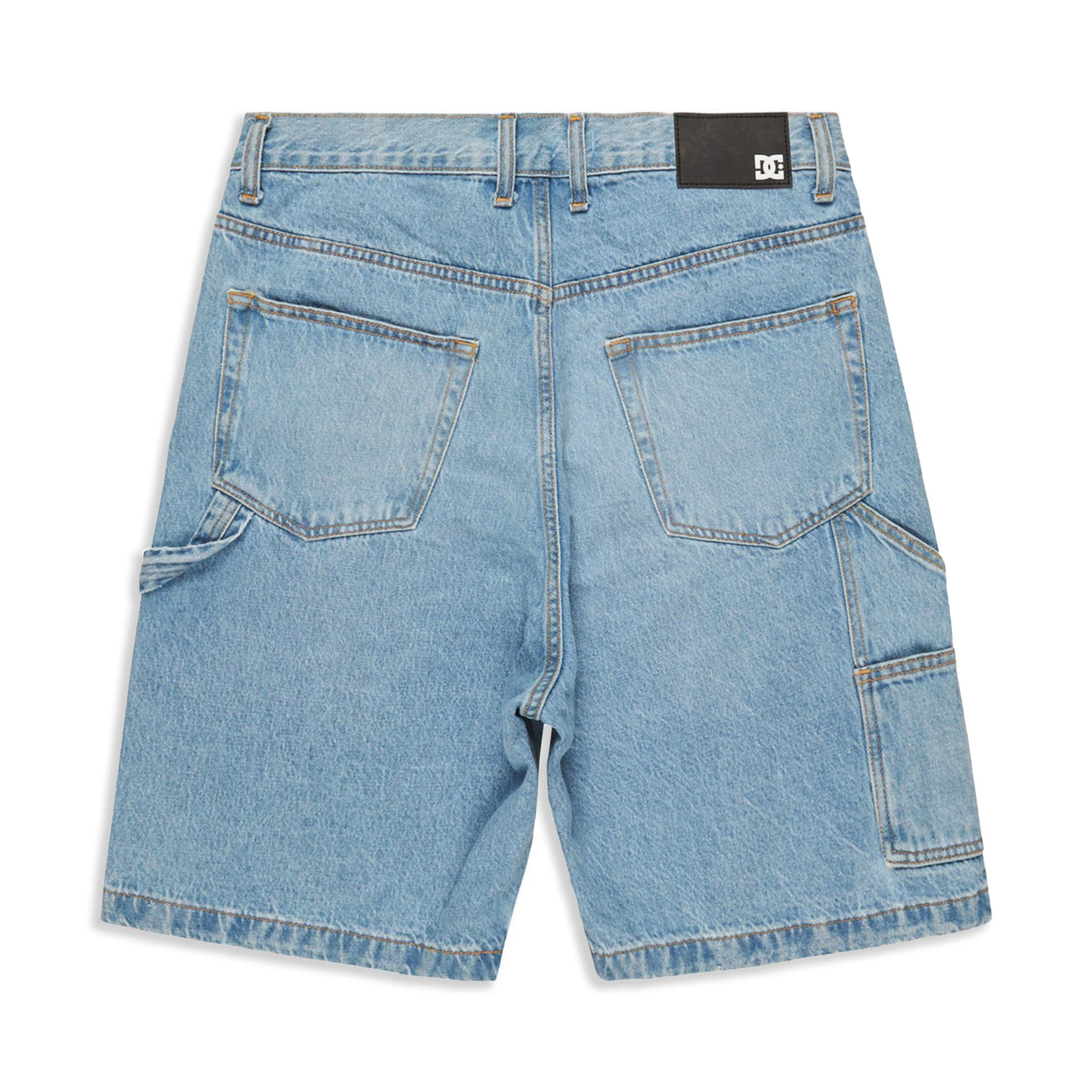 DC Shoes Carpenter 22" Baggy Shorts Indigo Light - Image 2