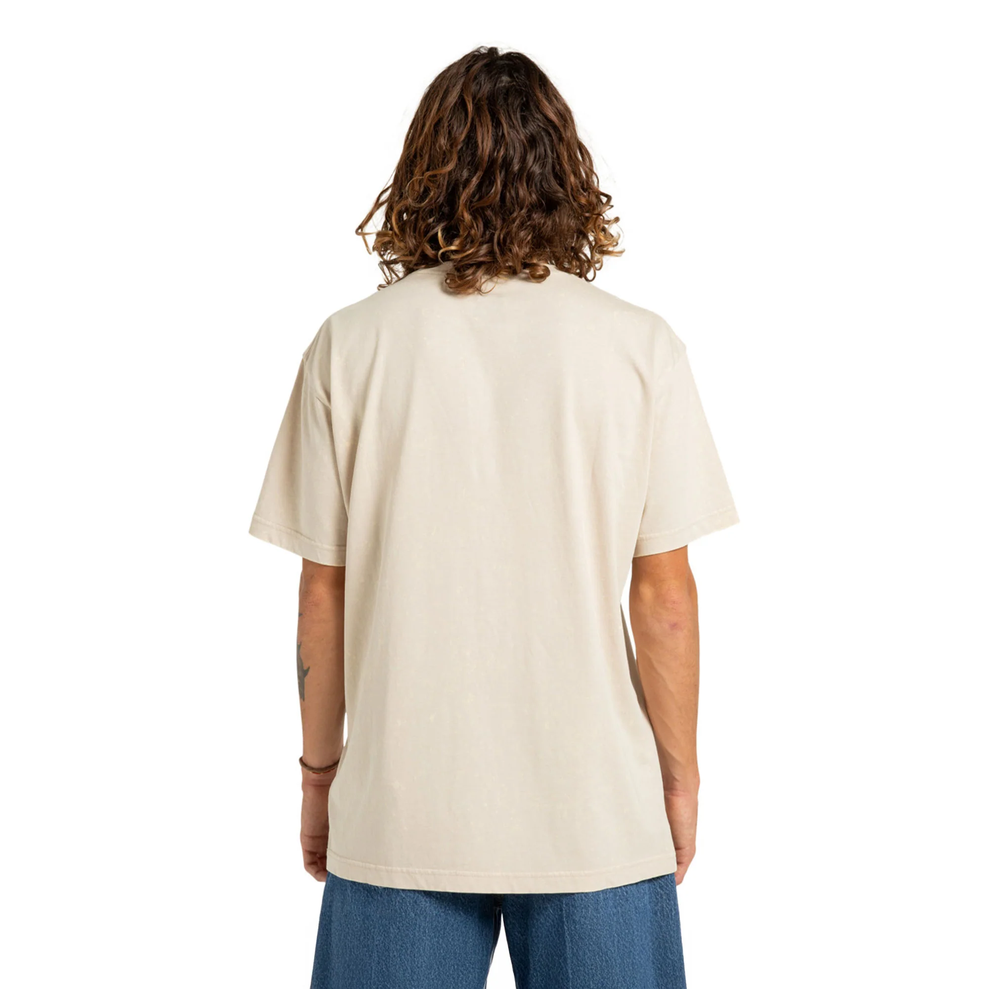 DC Shoes Diehard SS Tee Moonbeam Rain Wash - Image 2