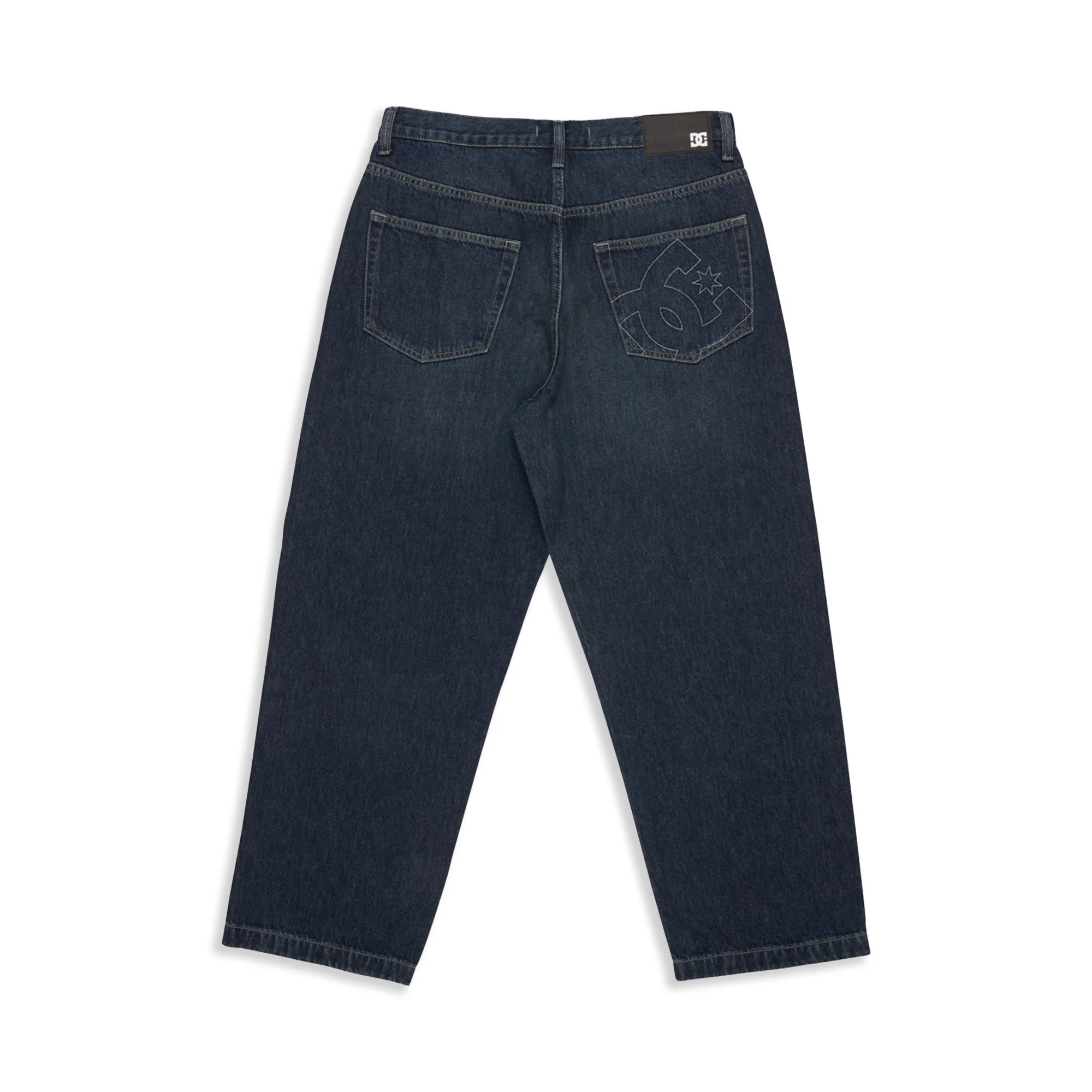 DC Shoes Worker Baggy Denim Double That Dark Denim - Image 2