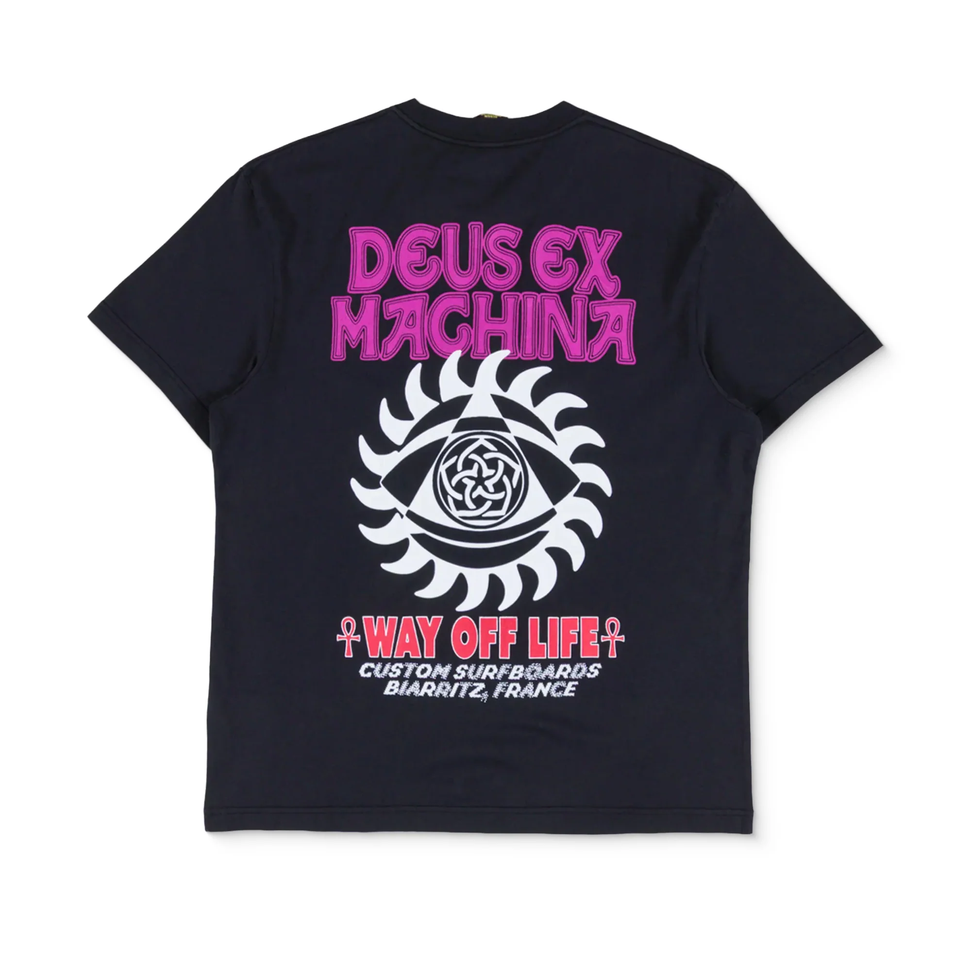 Deus Ex Machina Crank Tee Anthracite