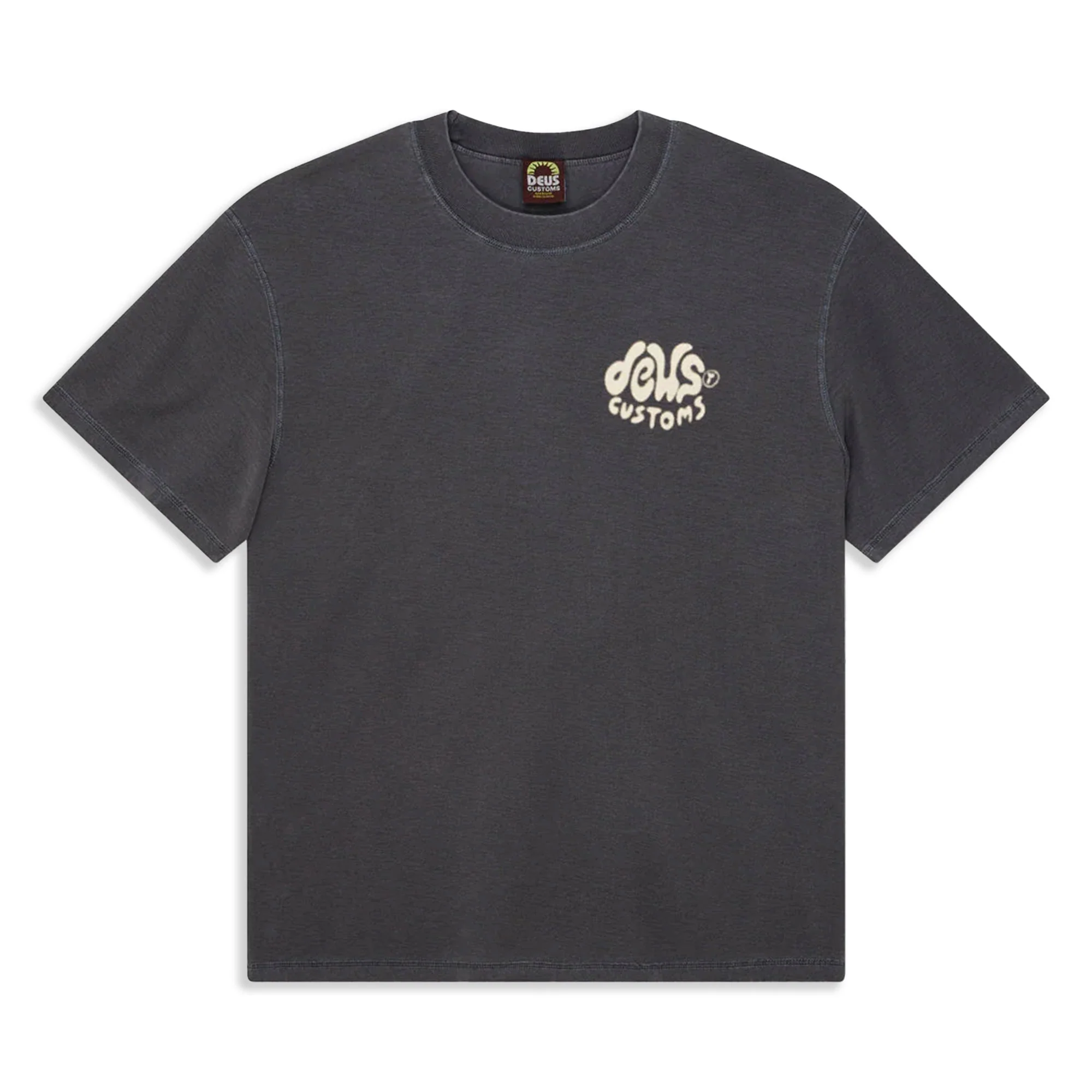 Deus Ex Machina Debris Reverse Tee Anthracite - Image 2
