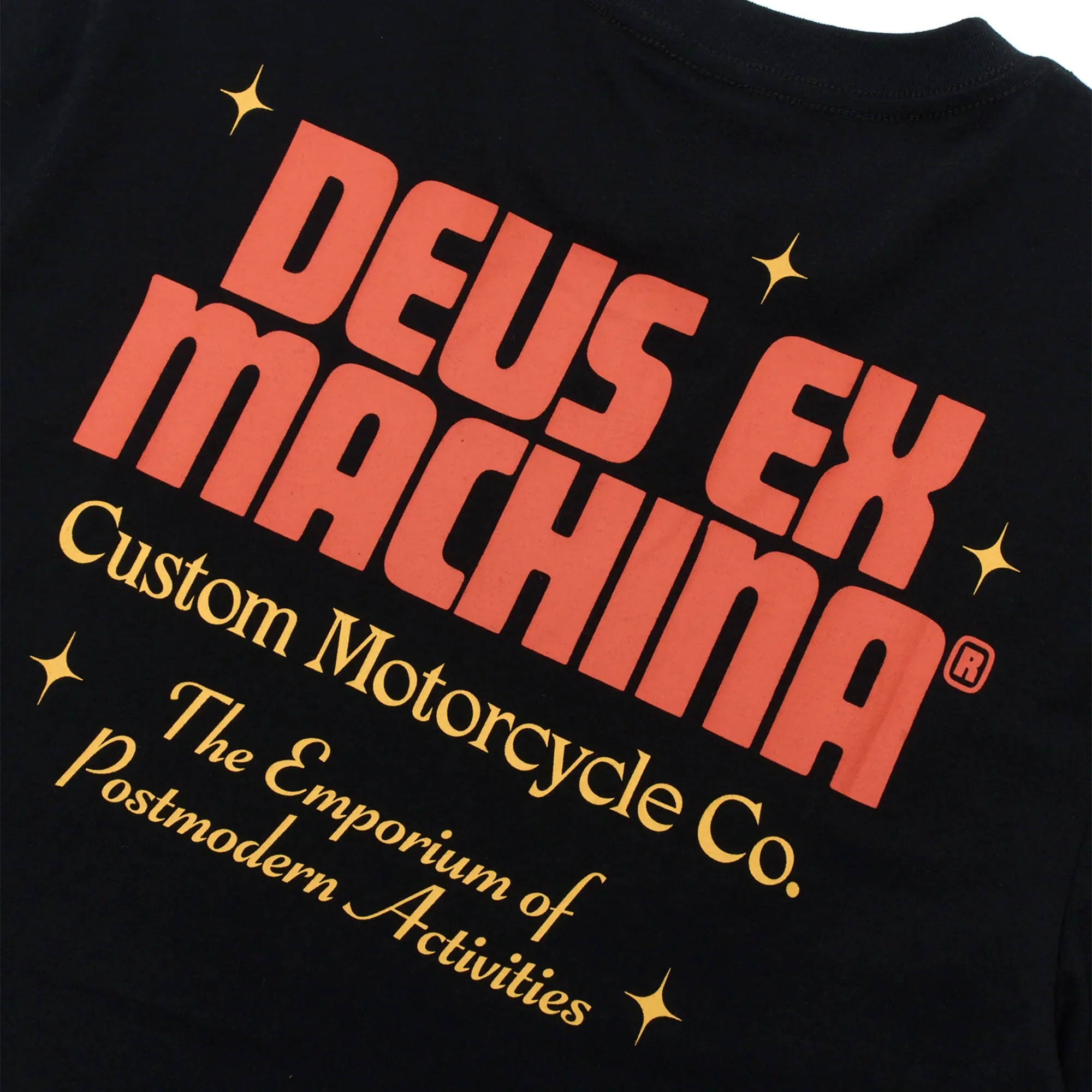 Deus Ex Machina Drop Down Tee Black - Image 4