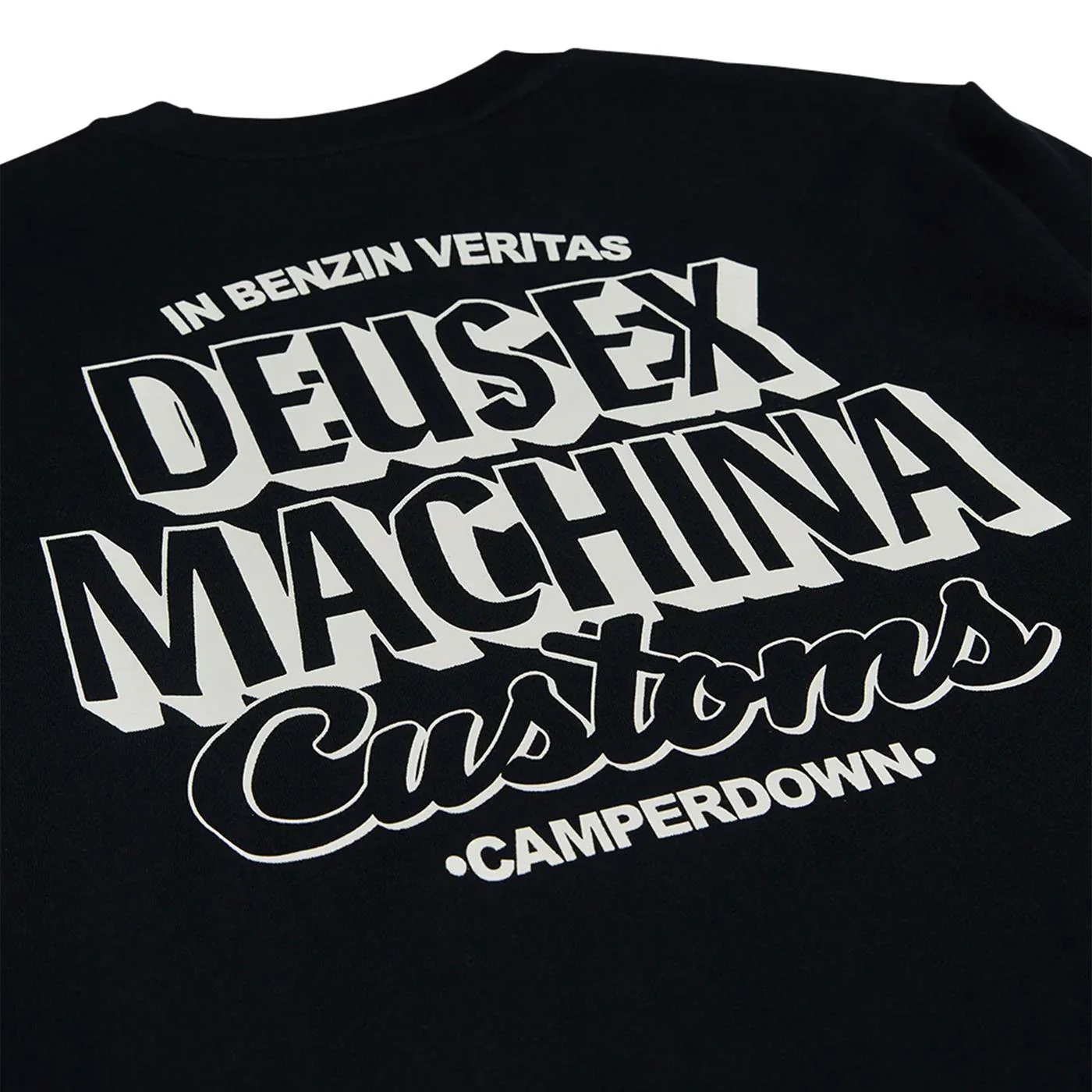 Deus Ex Machina Ever Seen Crew Sweat Black - Image 3