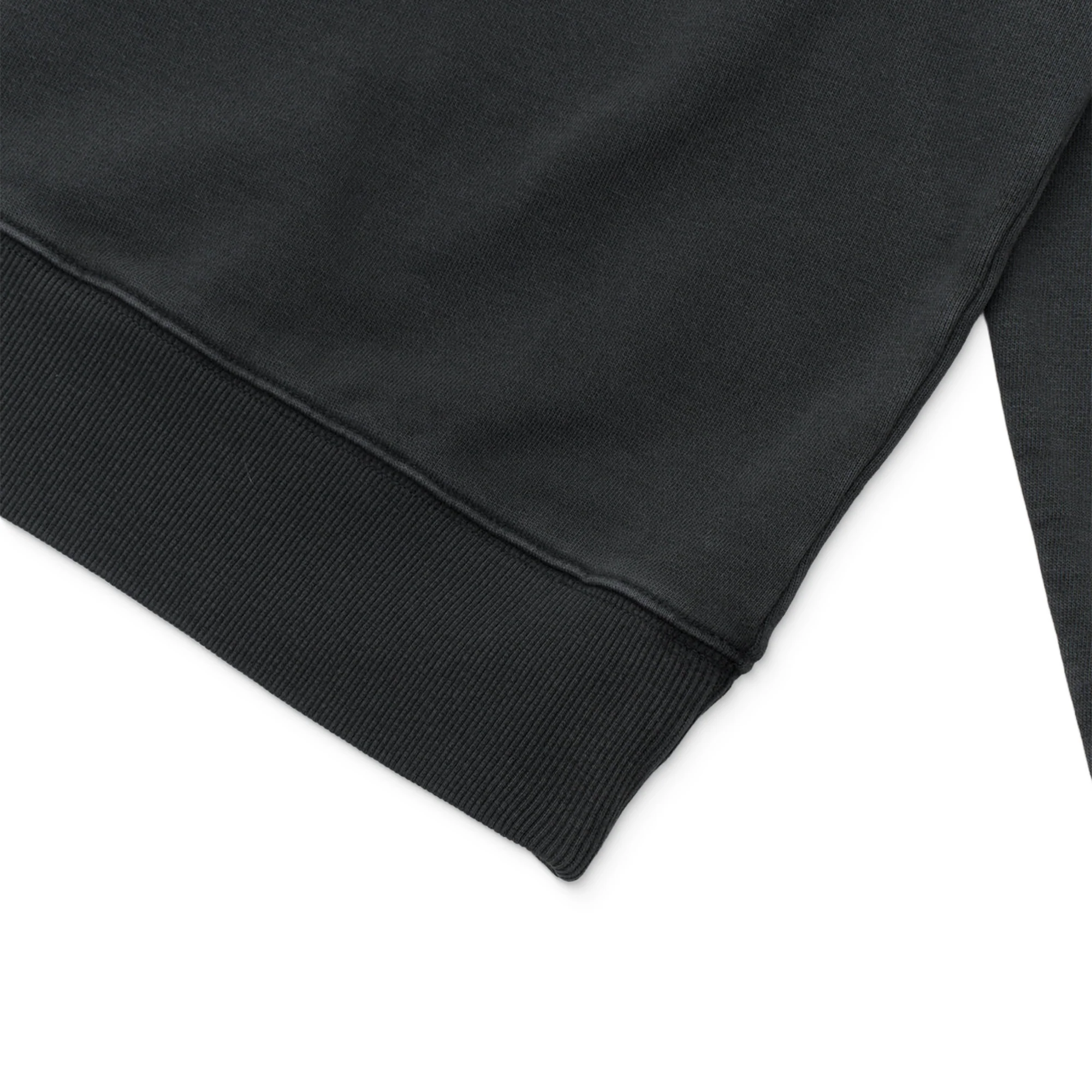 Deus Ex Machina Shield Garment Dyed Crew Black - Image 3