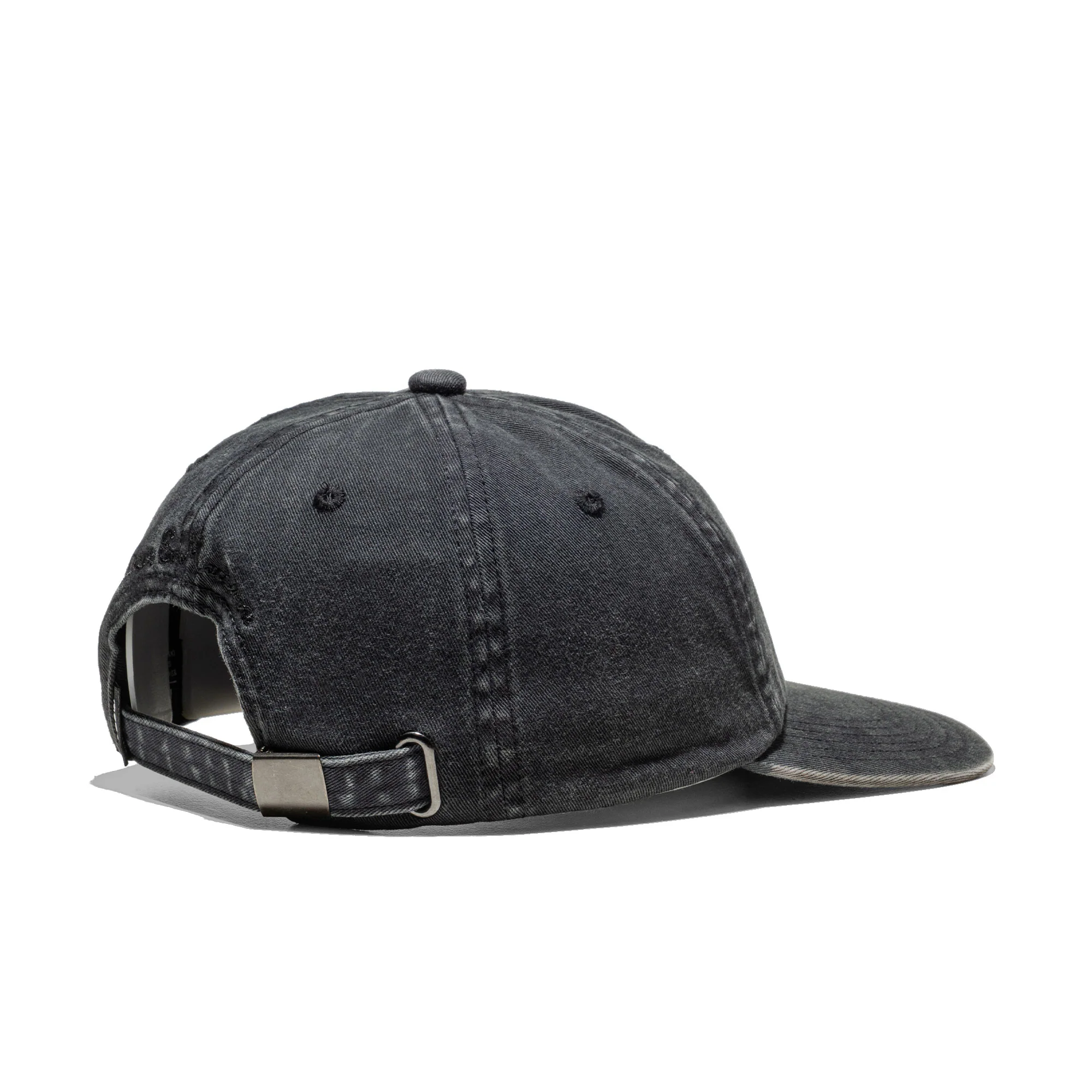 Deus Ex Machina Shield Garment Dyed Dad Cap Black - Image 3