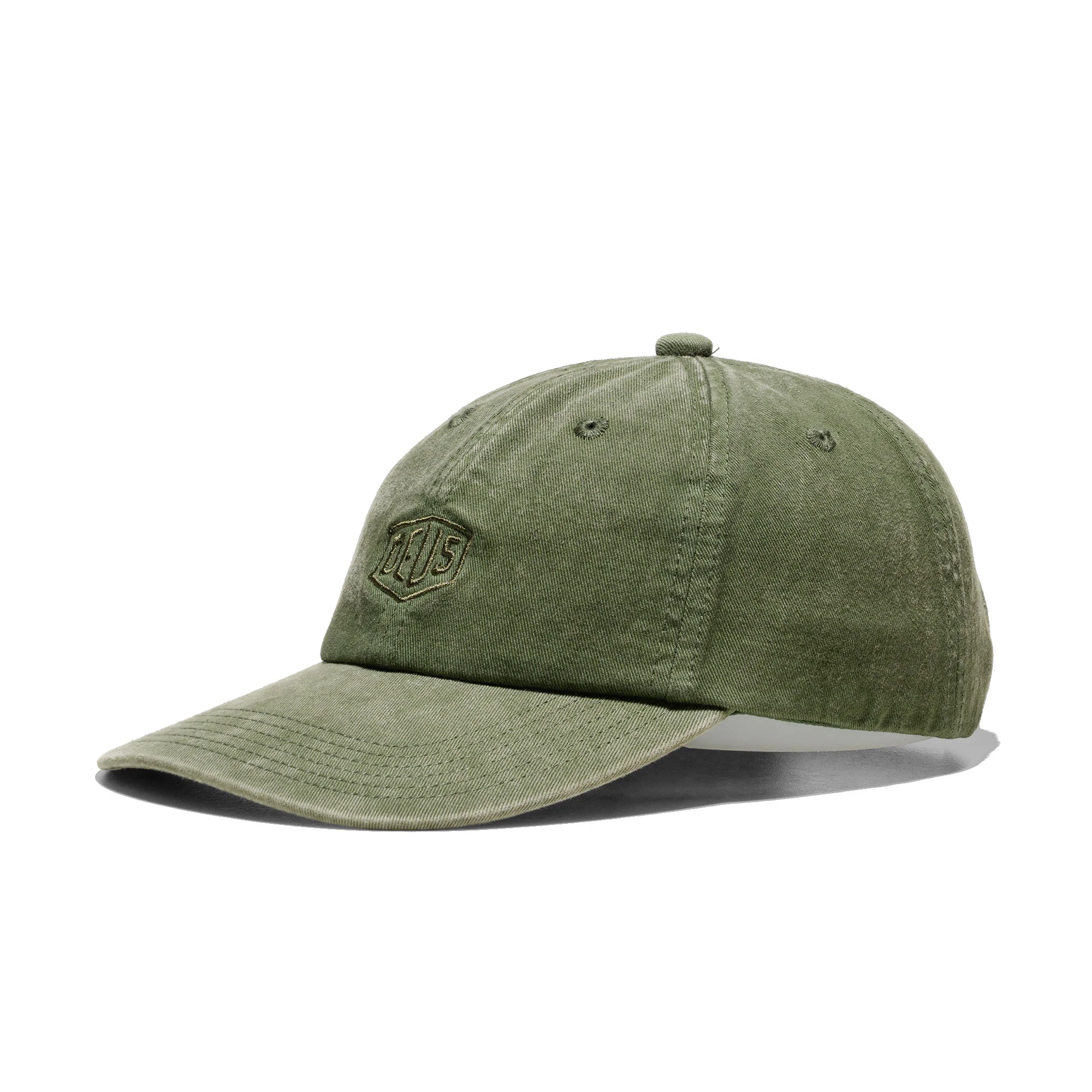 Deus Ex Machina Shield Garment Dyed Dad Cap Cypress Green - Image 2