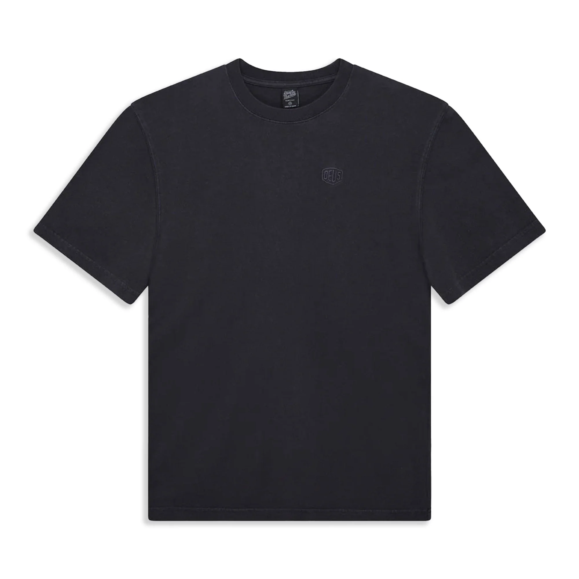 Deus Ex Machina Shield Garment Dyed Tee Black