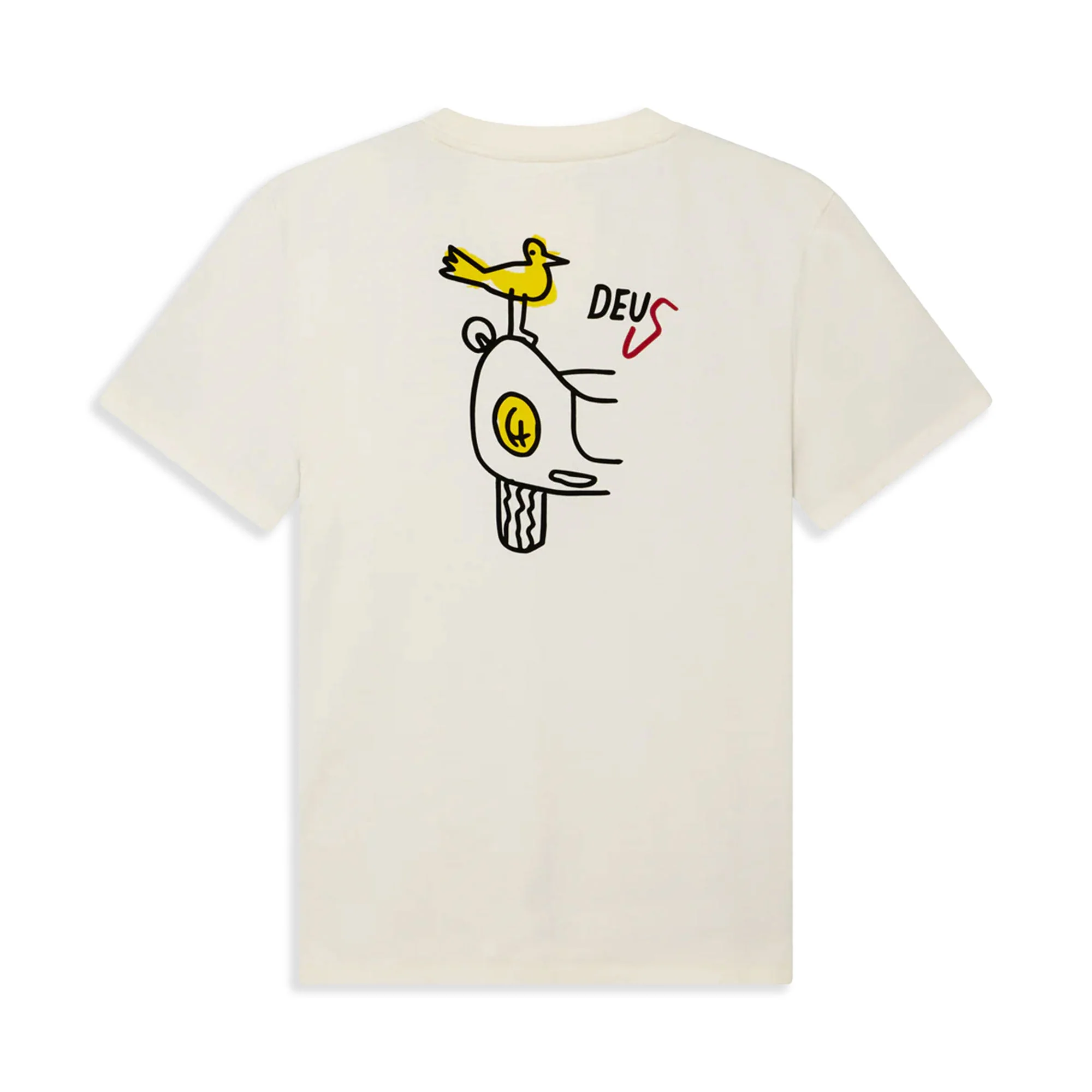 Deus Ex Machina Specter Rare Birds Tee Pristine White - Image 2