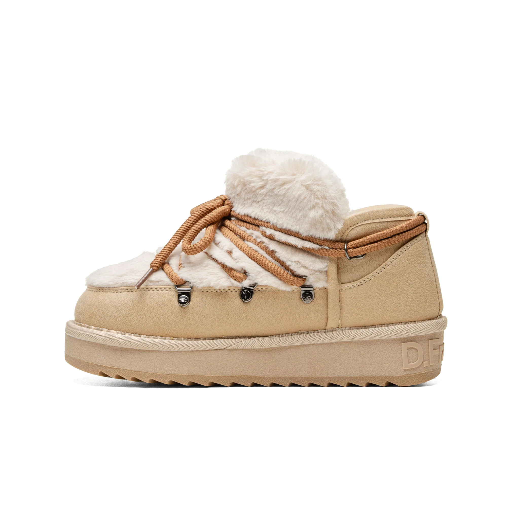 D.Franklin Nordic Trk Fur Low Beige - Image 2