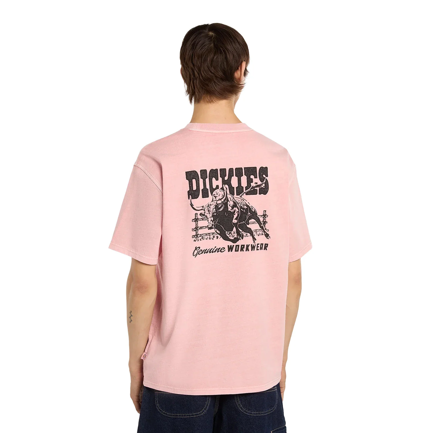 Dickies Buchtell SS Tee Bridal Rose - Image 2