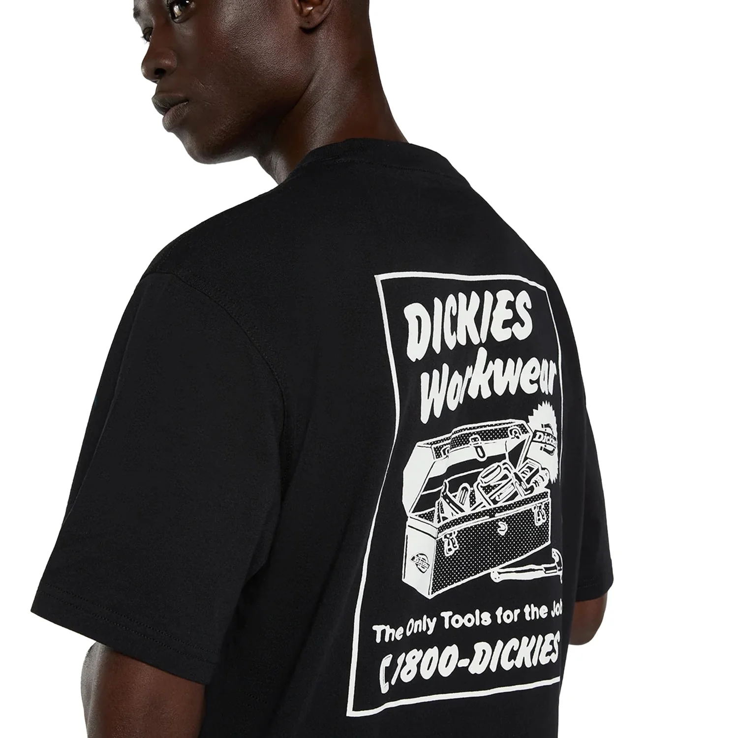 Dickies Dry Ridge SS Tee Black - Image 4
