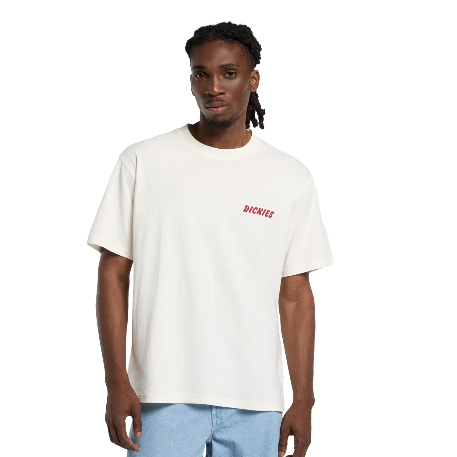 Dickies Dry Ridge SS Tee Ecru - Image 2