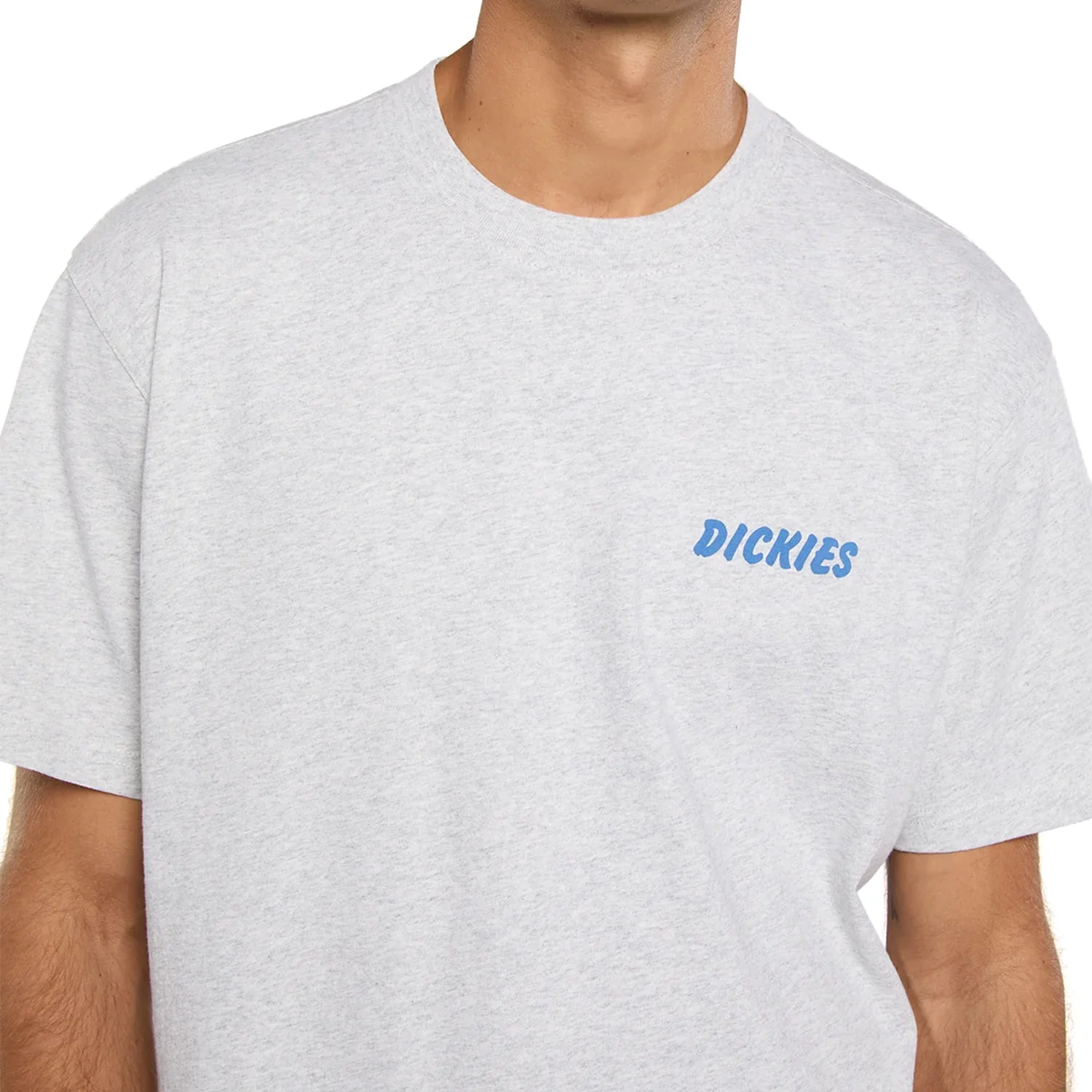 Dickies Dry Ridge SS Tee Light Gray - Image 4