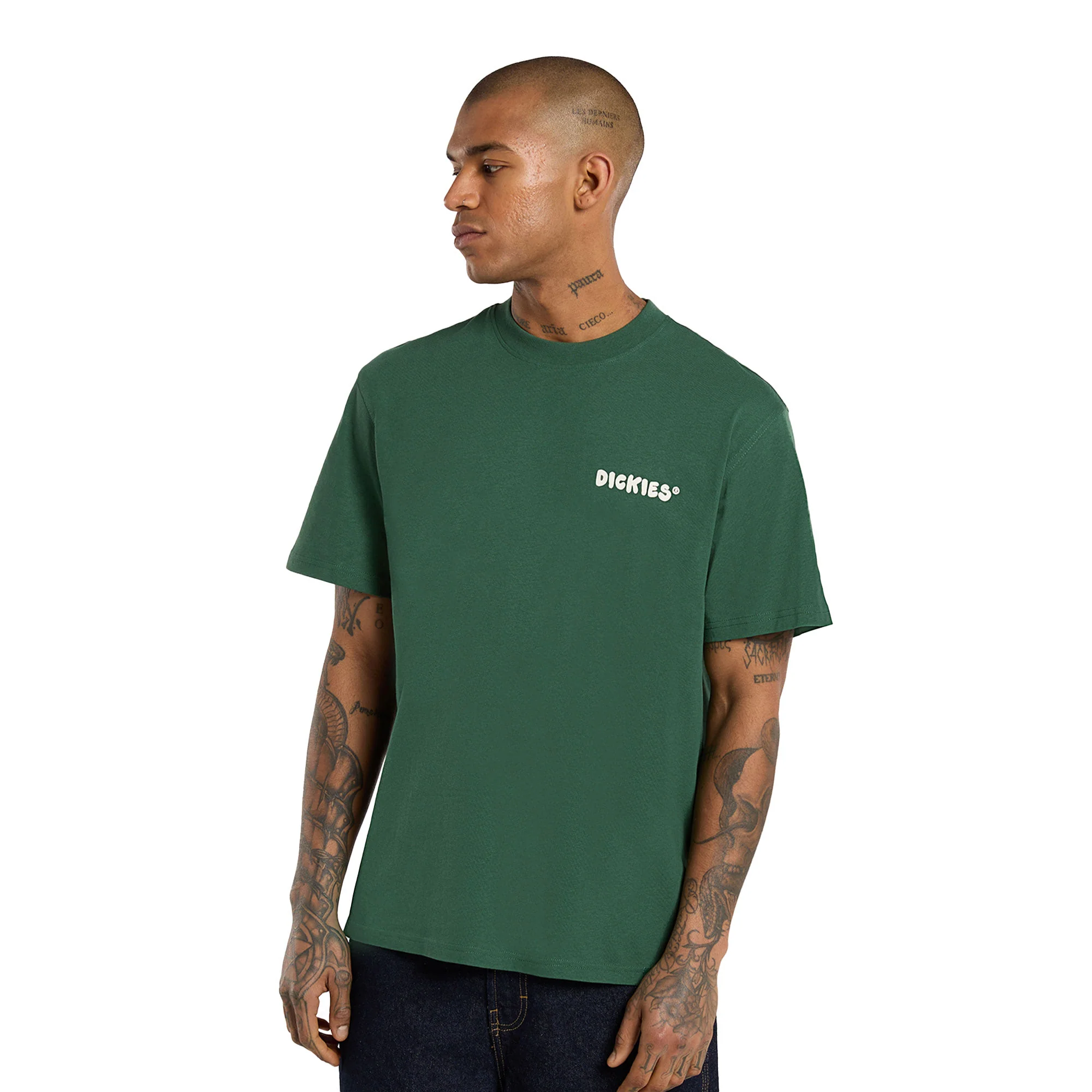 Dickies Gordonsville SS Tee Pine Needle Green - Image 2