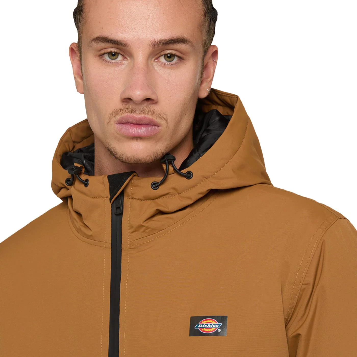 Dickies New Sarpy Jacket Brown Duck - Image 3