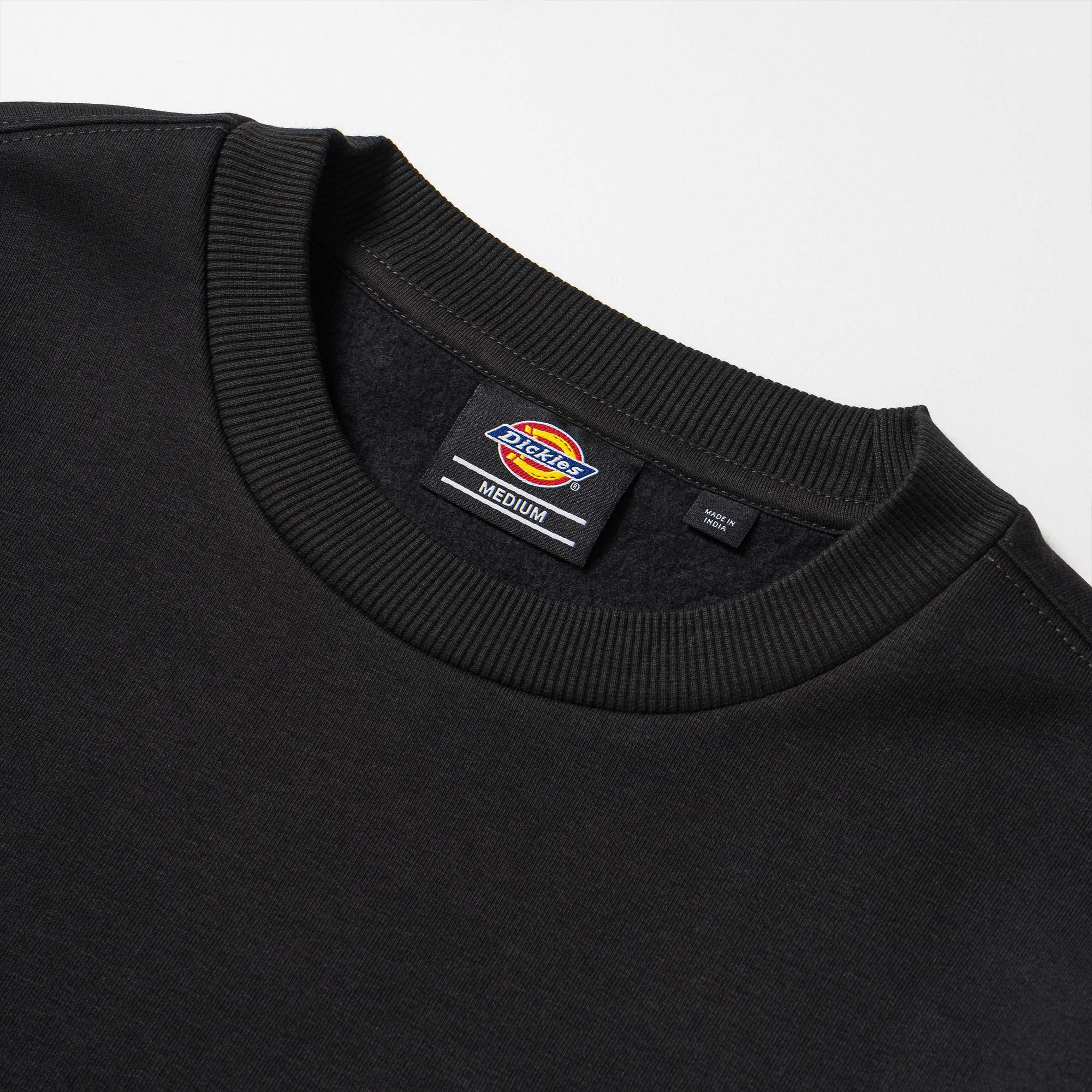 Dickies Oakport Crew Sweat Black - Image 3