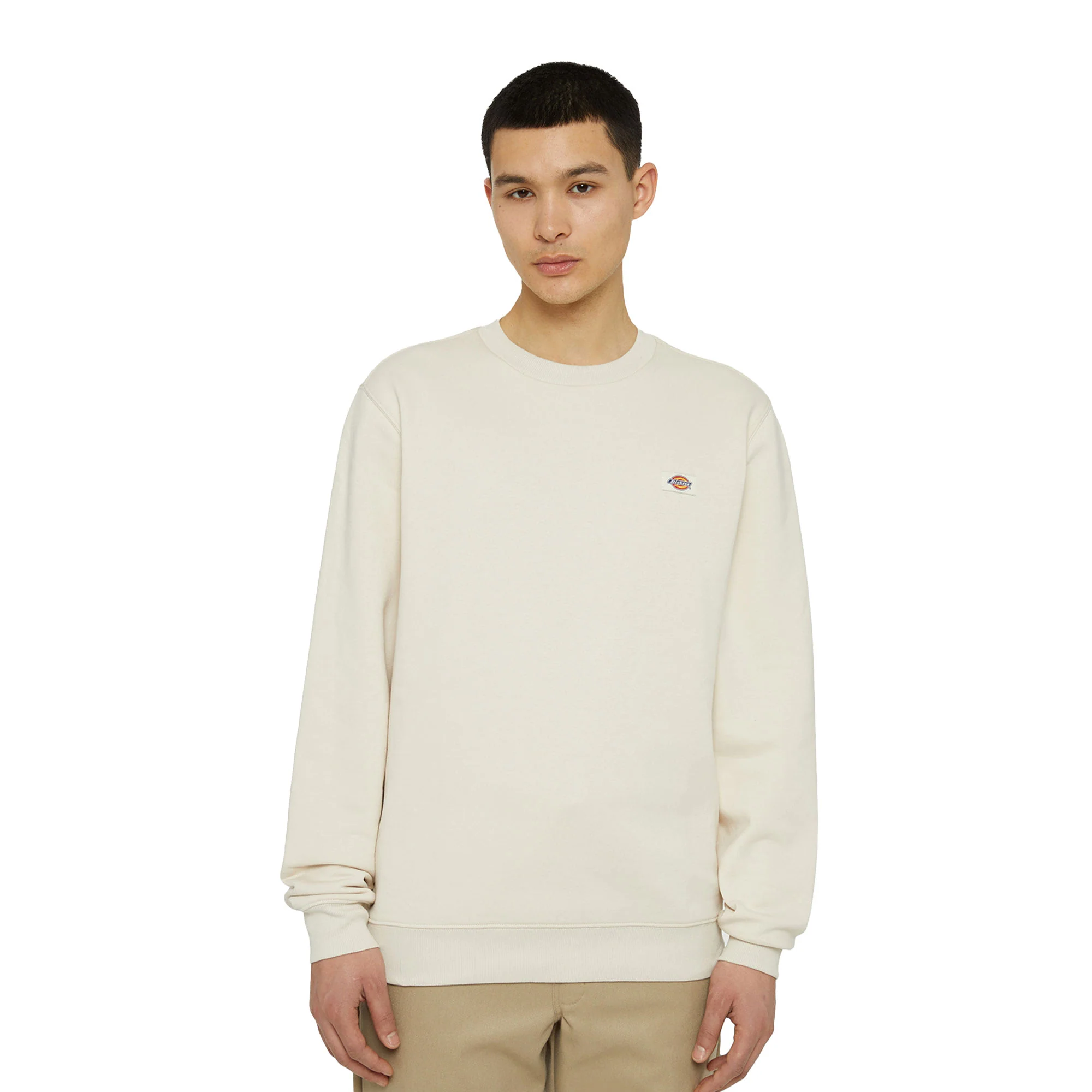 Dickies Oakport Crew Sweat Whitecap Grey