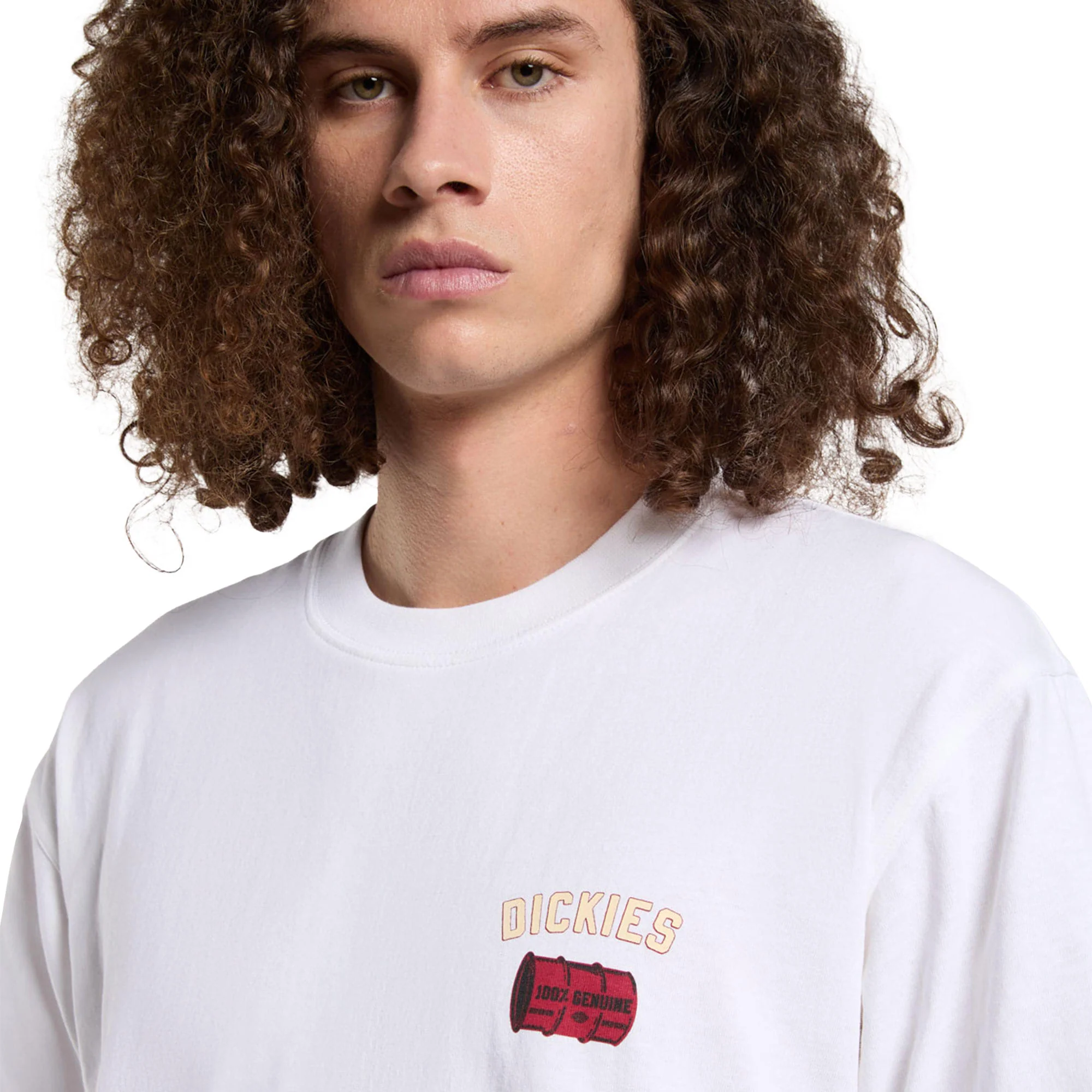 Dickies Service Crew SS Tee White - Image 4