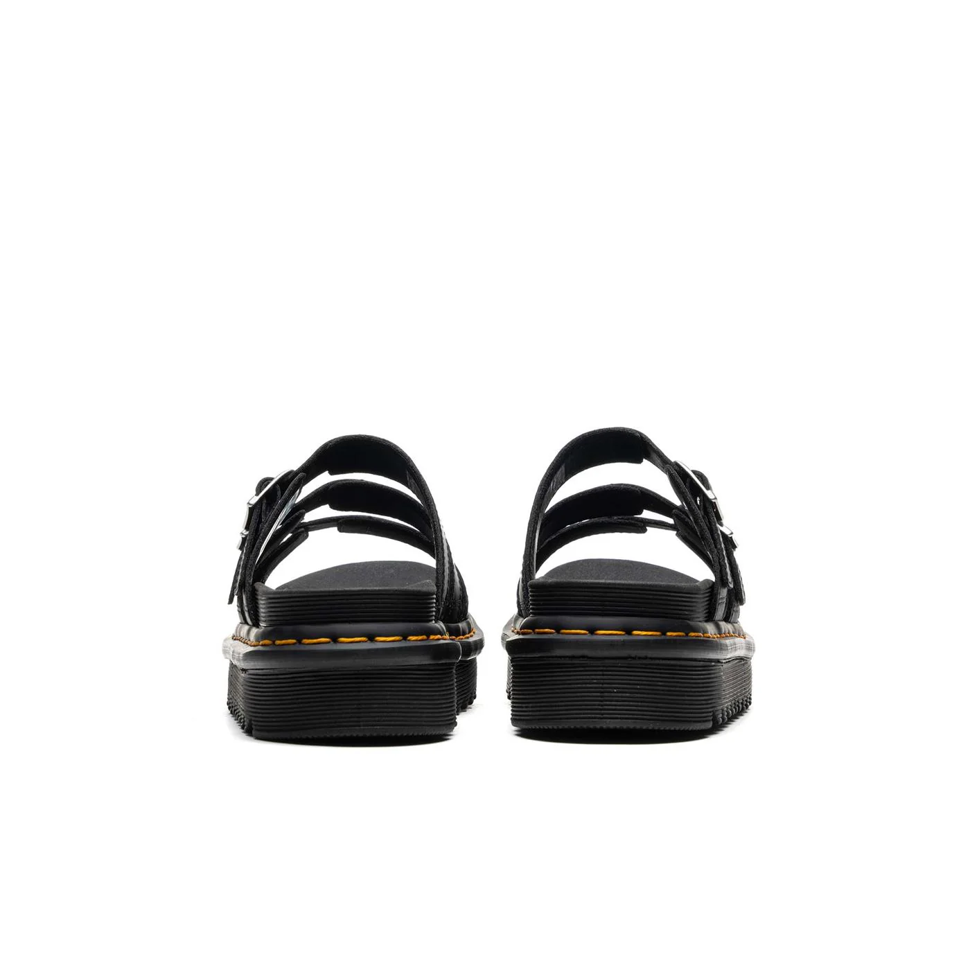 Dr. Martens Blaire Slide Black Hydro Leather - Image 4