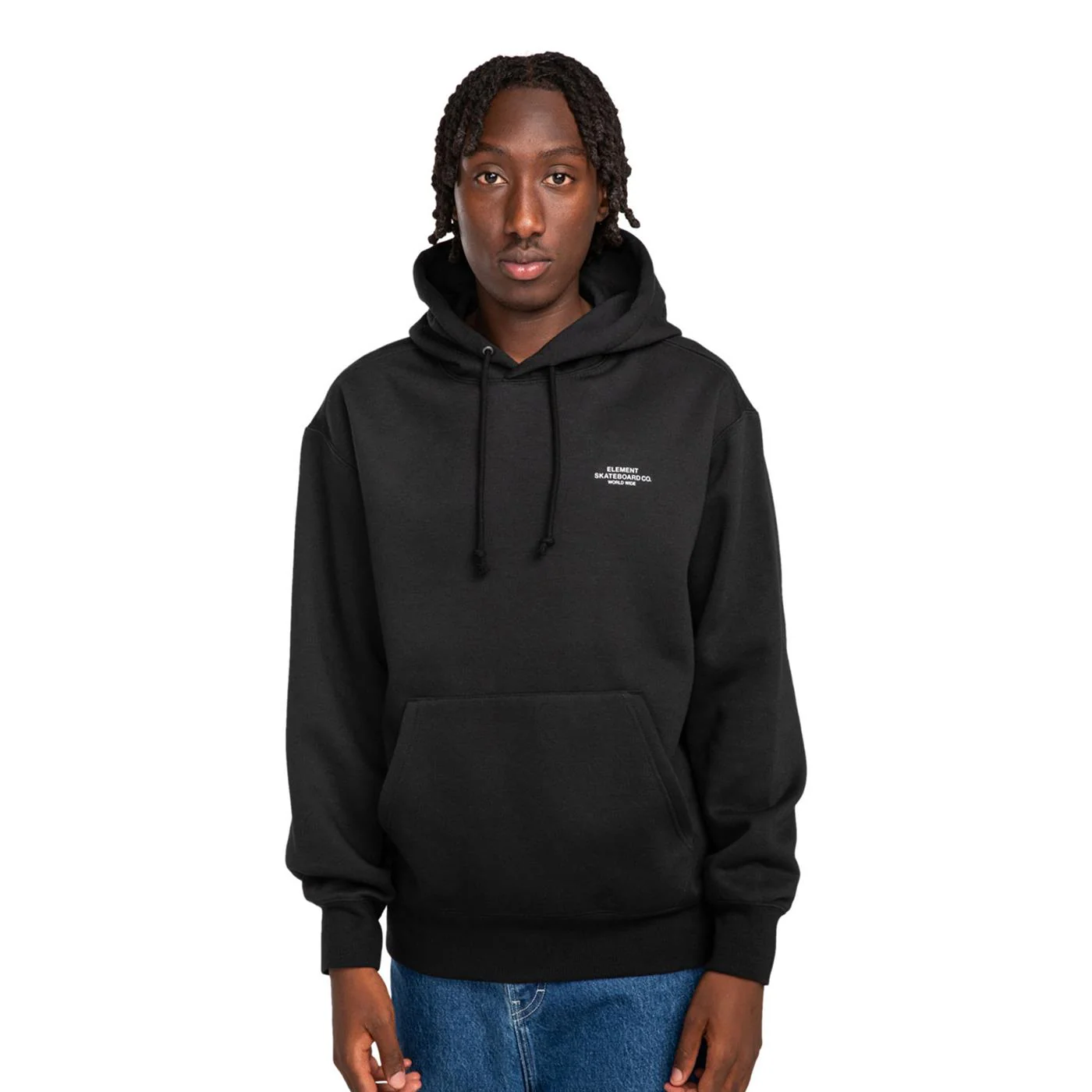 Element Cornell Skate Hoodie Flint Black