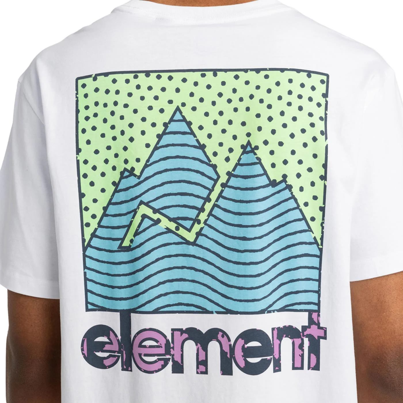 Element Joint Texture T-Shirt Optic White - Image 3