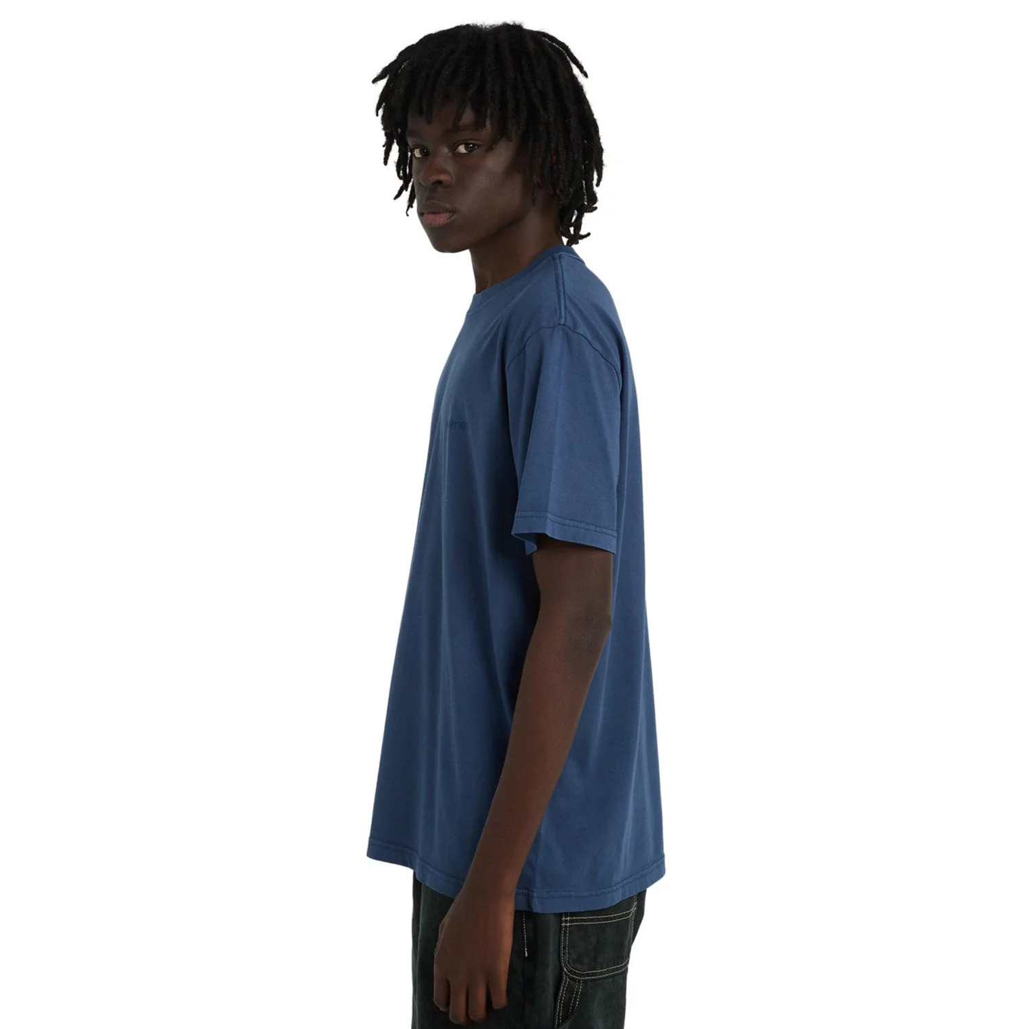 Element Lowcase Pigment T-Shirt Dark Denim - Image 2