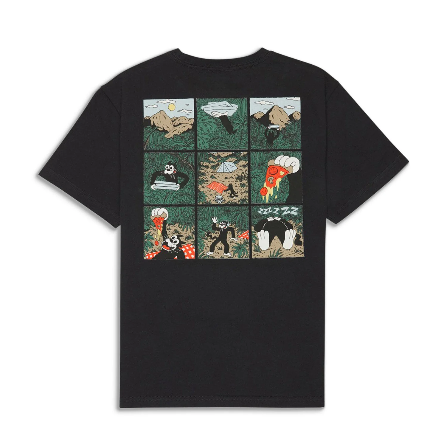 Element Picnic T-Shirt Off Black - Image 2