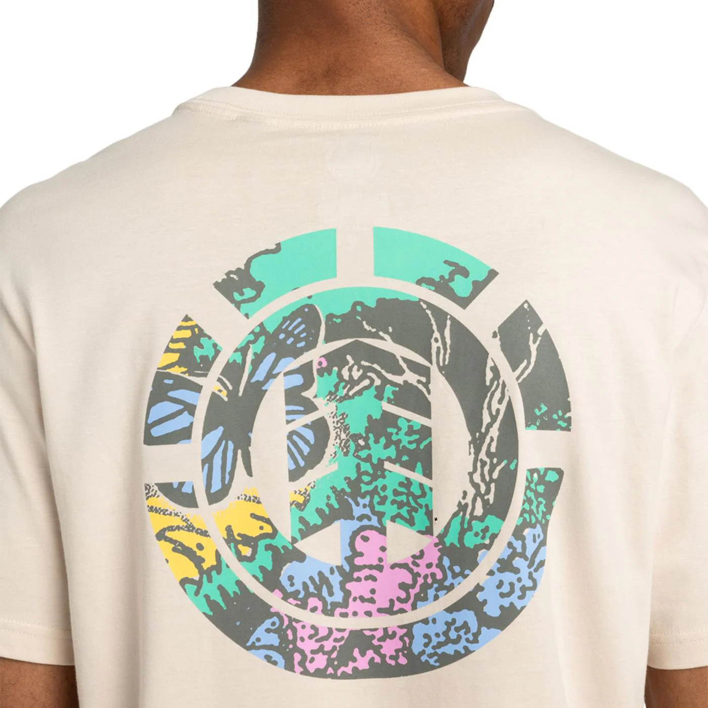 Element Post Nap T-Shirt Oat Milk - Image 3