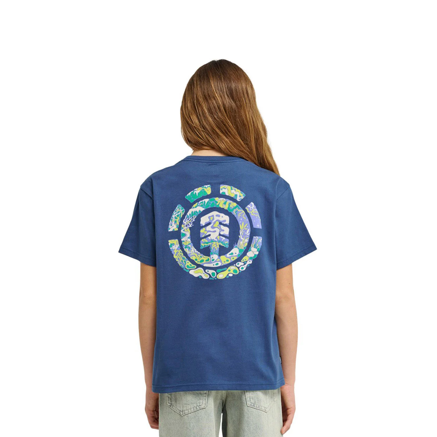 Element Swamps T-Shirt Dark Denim - Image 2