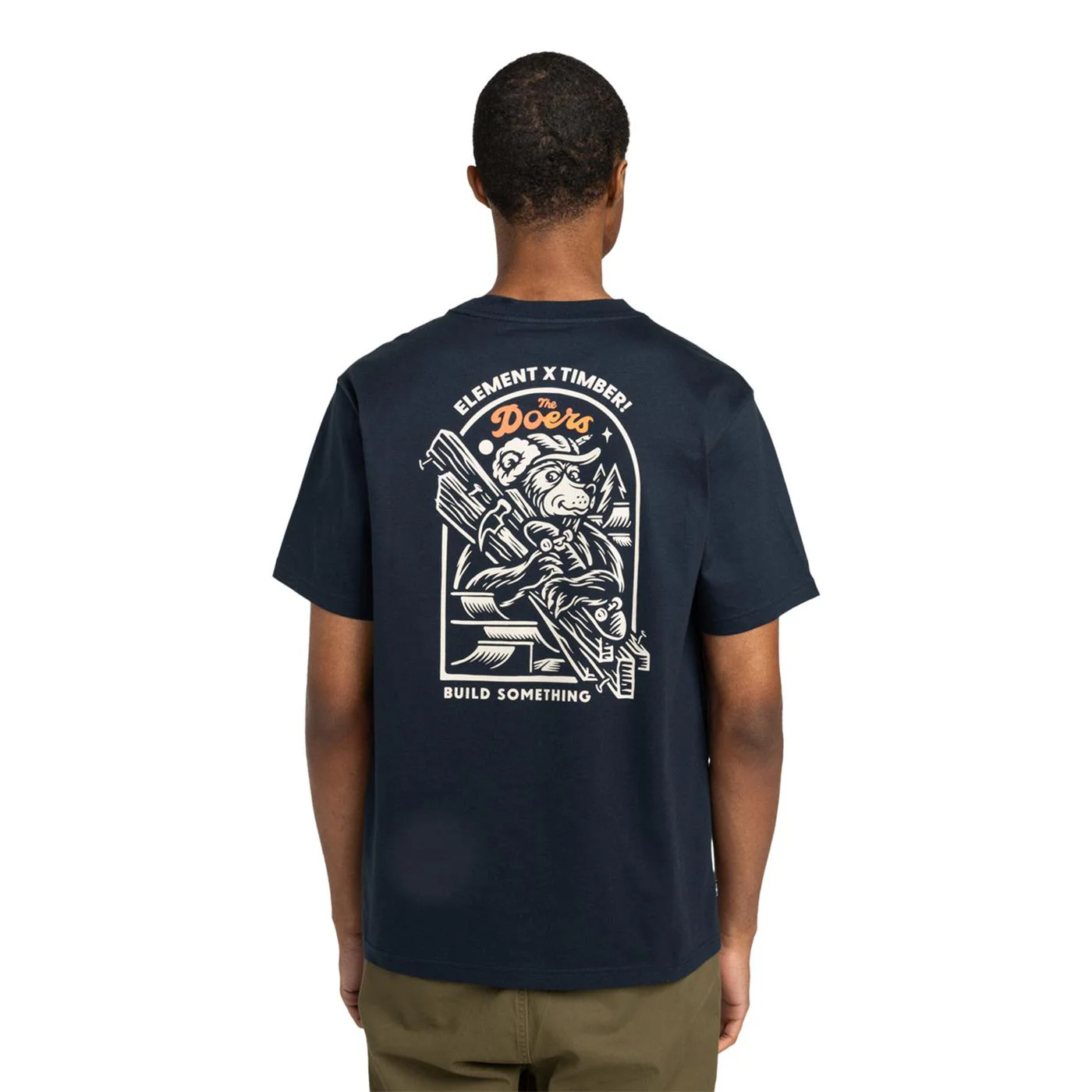 Element Timber Carry T-Shirt Eclipse Navy