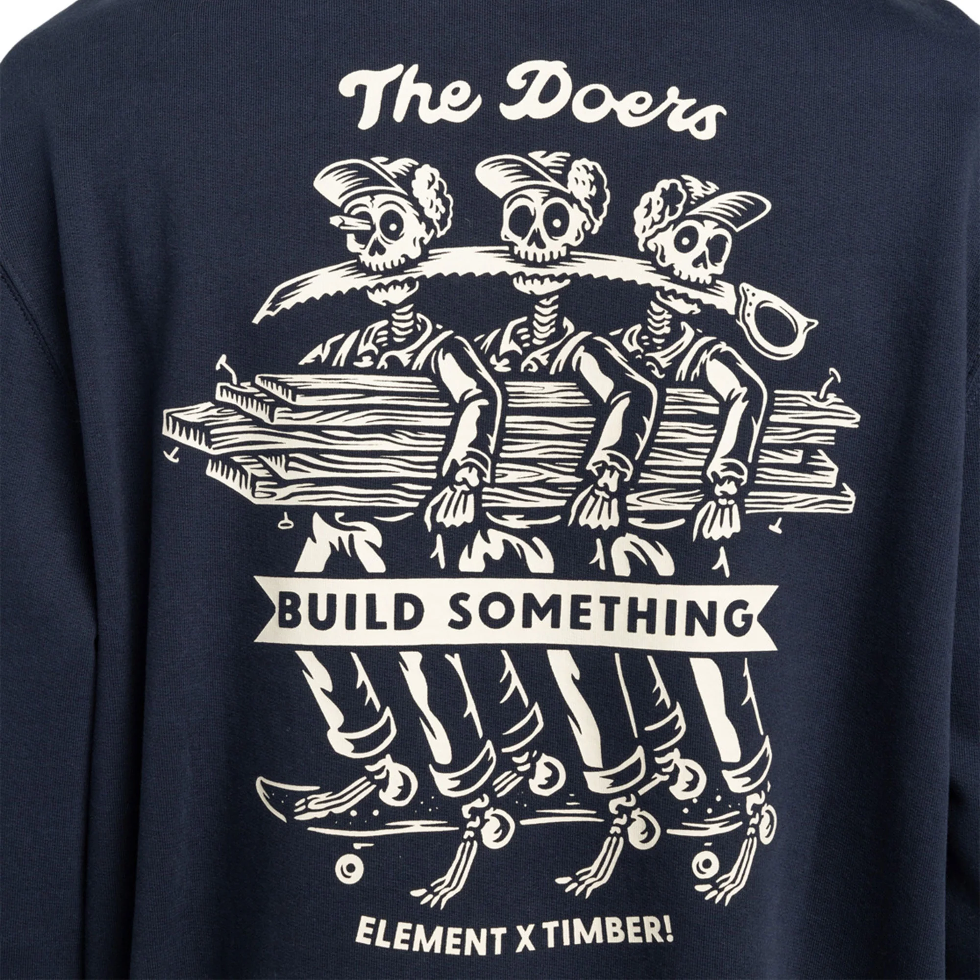 Element Timber Skeleton Gang Crew Eclipse Navy - Image 3