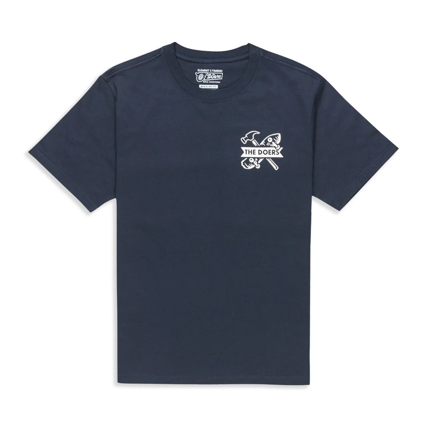 Element Timber Supply T-Shirt Eclipse Navy - Image 2