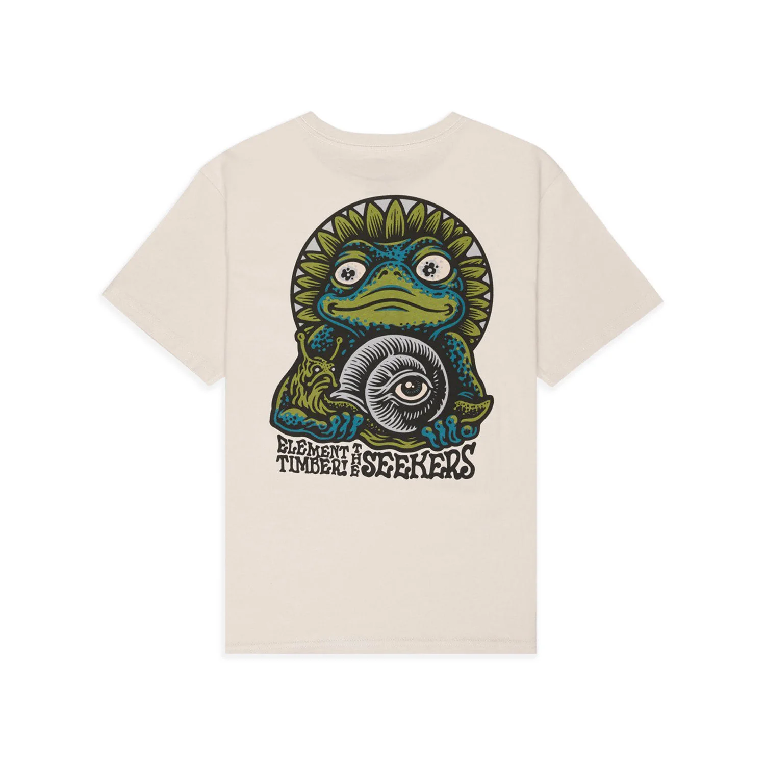 Element Timber The Frog T-Shirt Oat Milk
