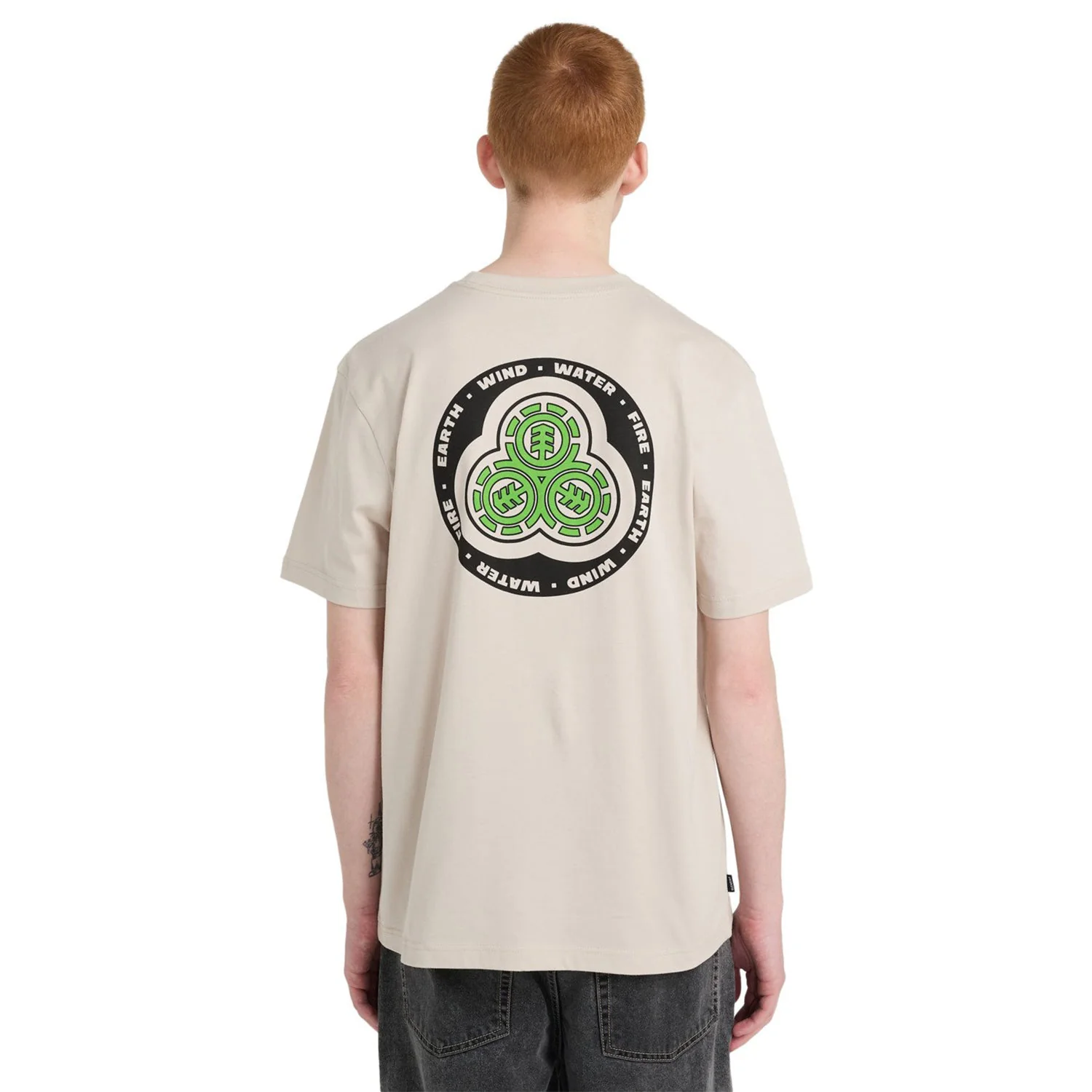 Element Triple T-Shirt Oat Milk - Image 2