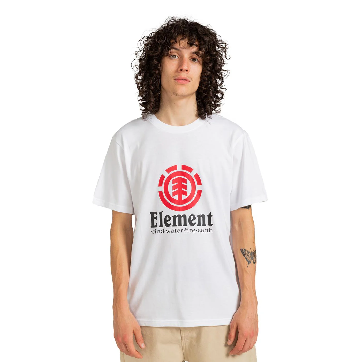 Element Vertical T-Shirt Optic White
