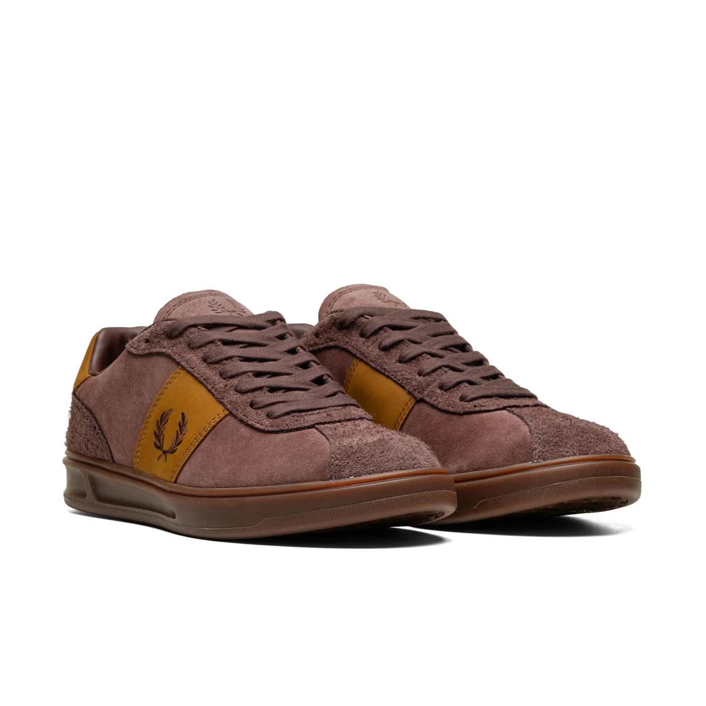 Fred Perry B4 Suede Carrington Brick/Carrington Brick - Image 3