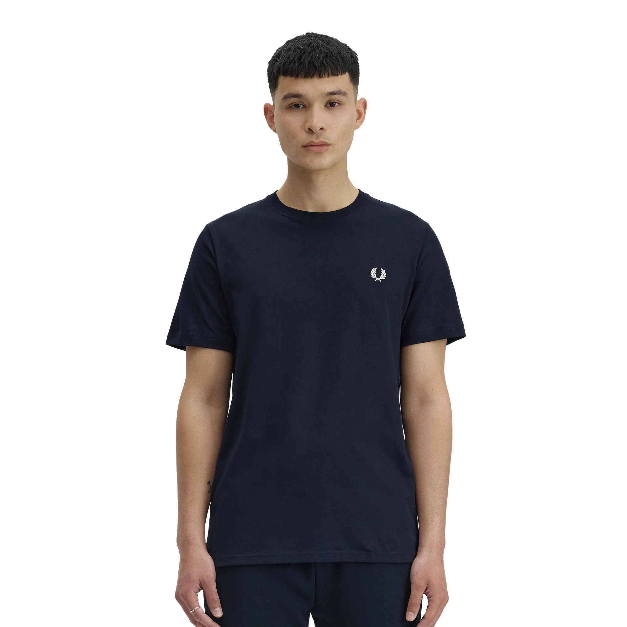 Fred Perry Crew T-Shirt Navy