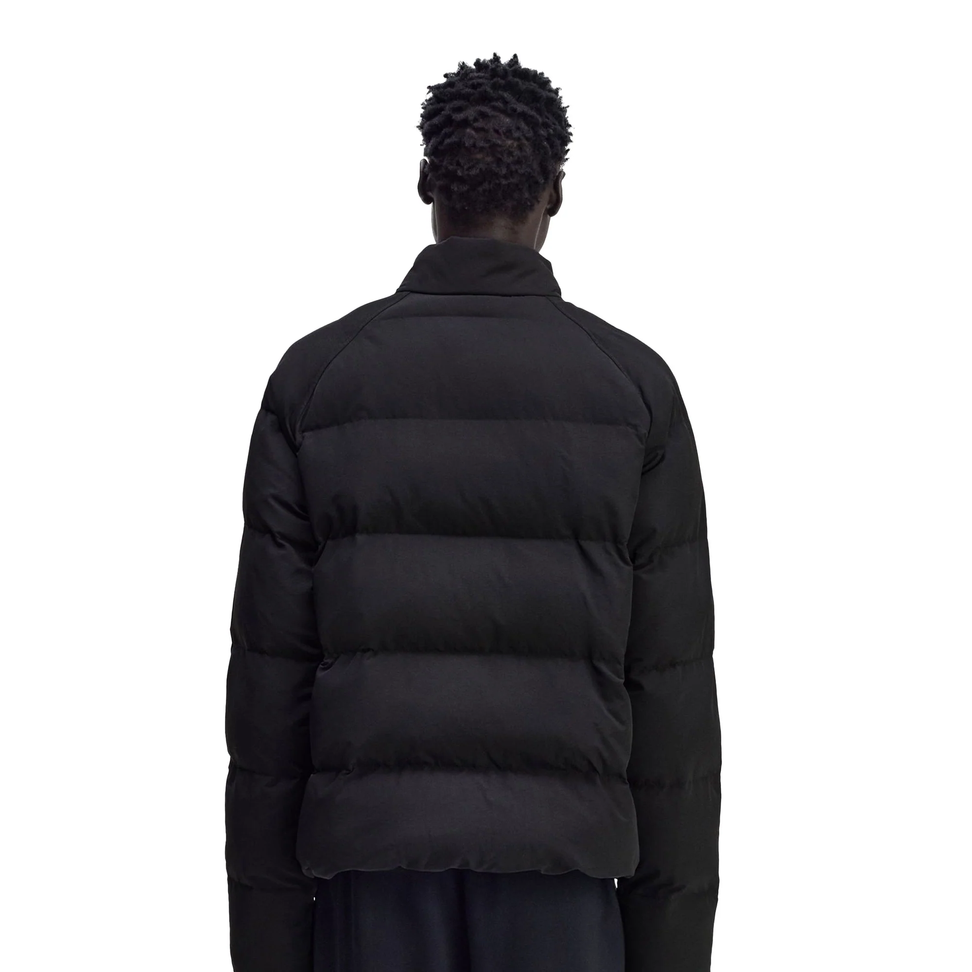 Fred Perry Raglan Sleeve Padded Jacket Black - Image 2