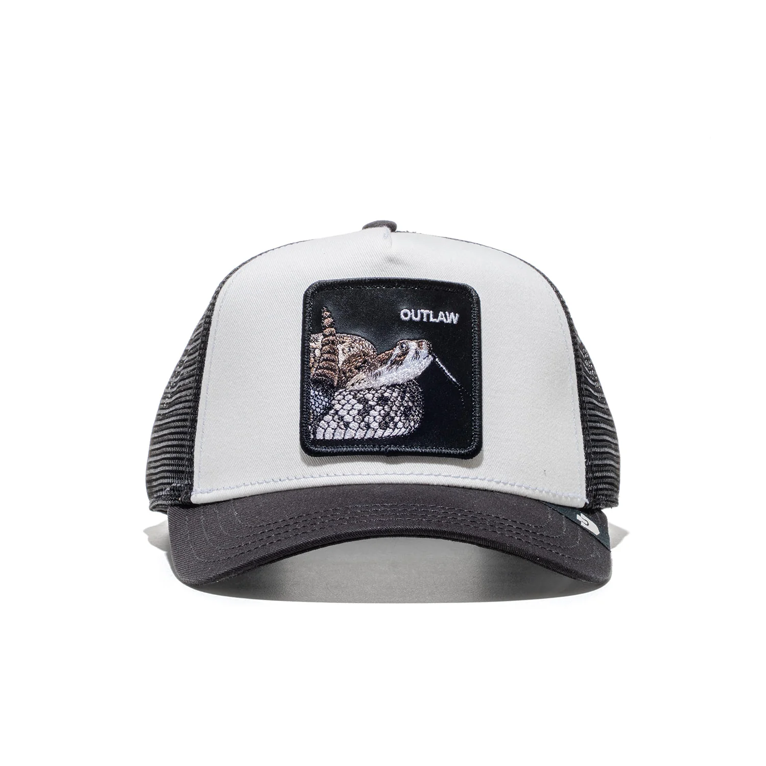 Goorin Bros Outlaw Trucker Dust White/Void Black